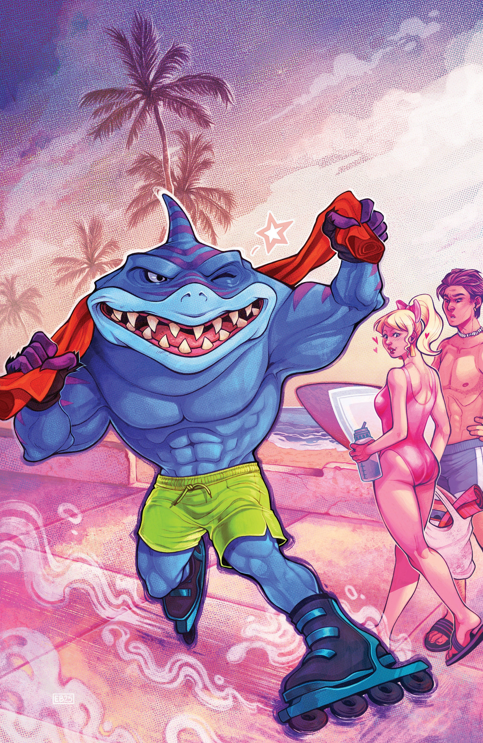 Street Sharks #2 1:10 RI Variant (Beals Full Art)