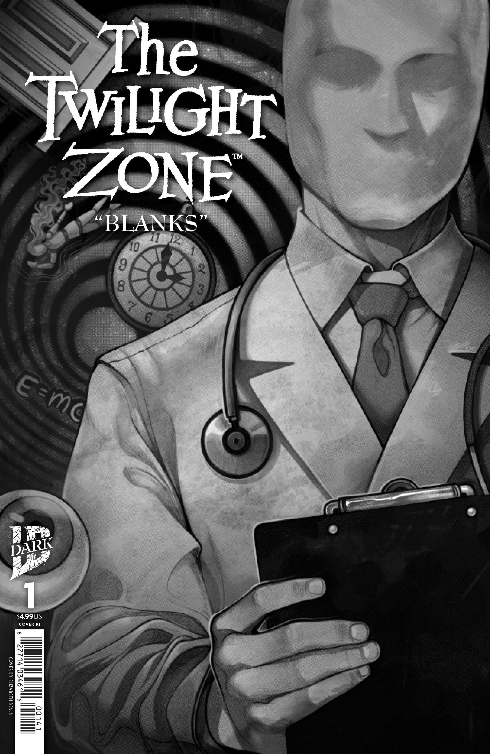 The Twilight Zone #1 1:25 Variant (Beals)