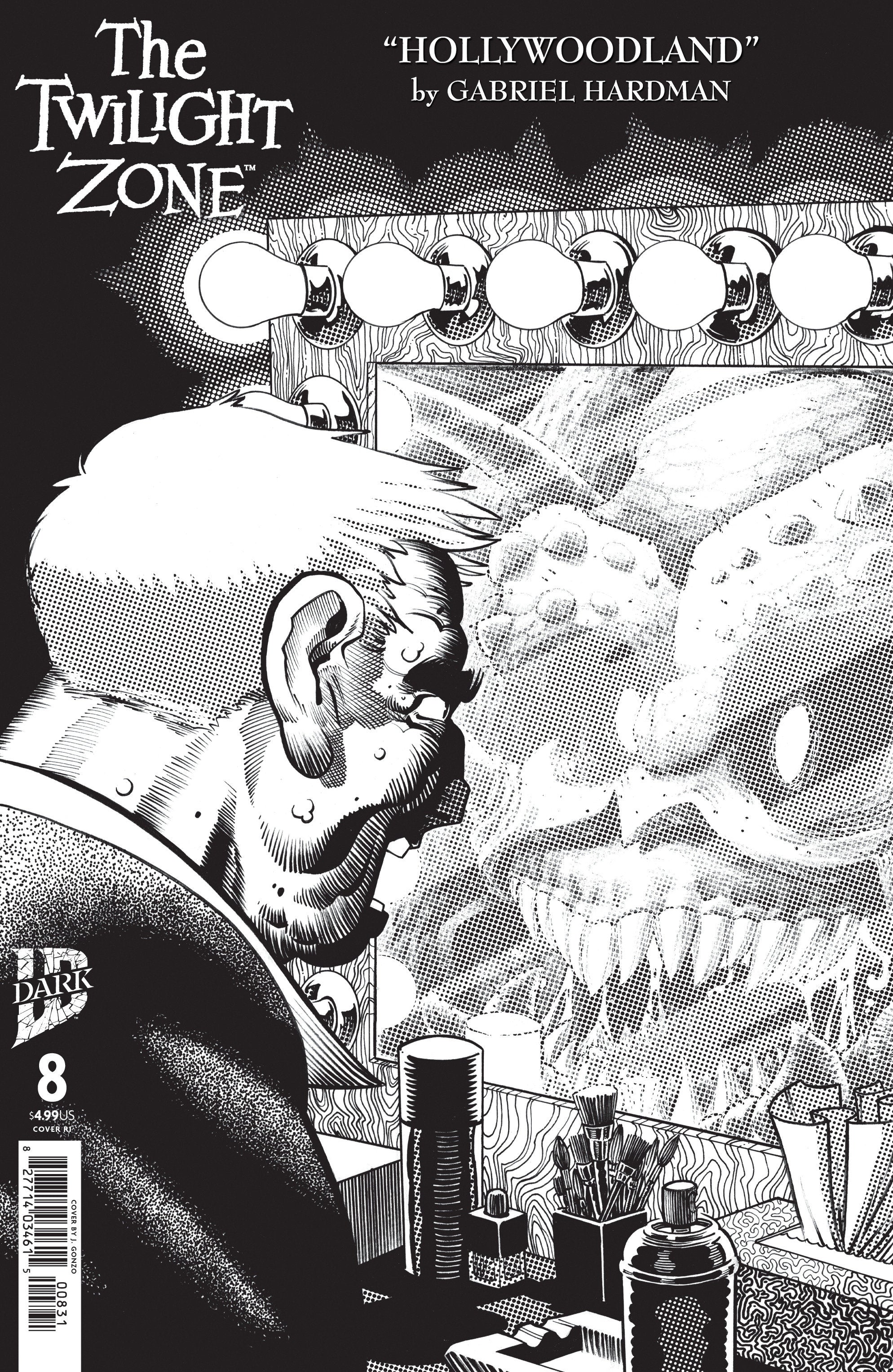 The Twilight Zone #8 1:15 RI Variant (J. Gonzo)