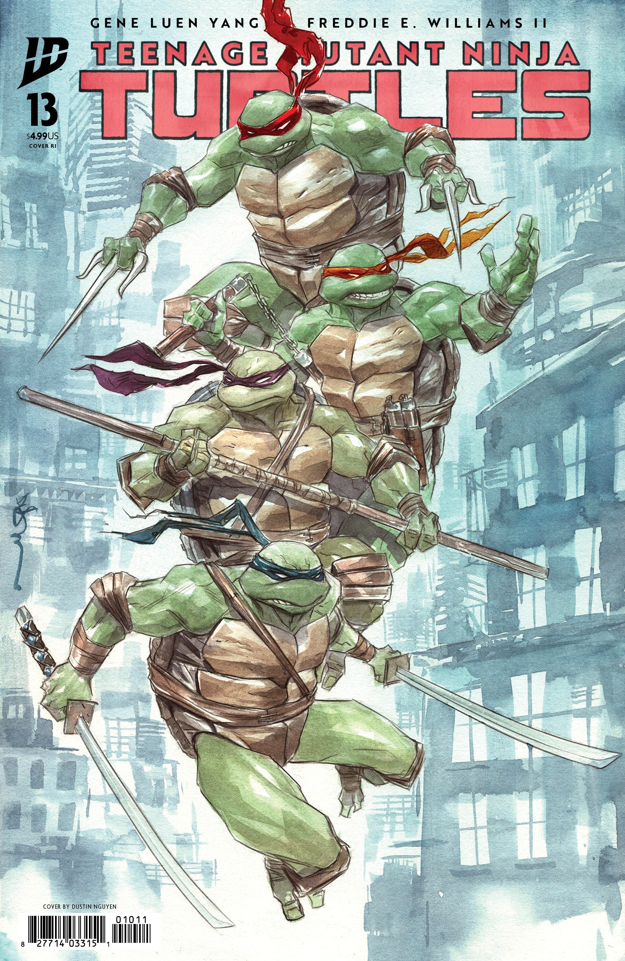 Teenage Mutant Ninja Turtles #13 1:100 RI Variant (Nguyen)