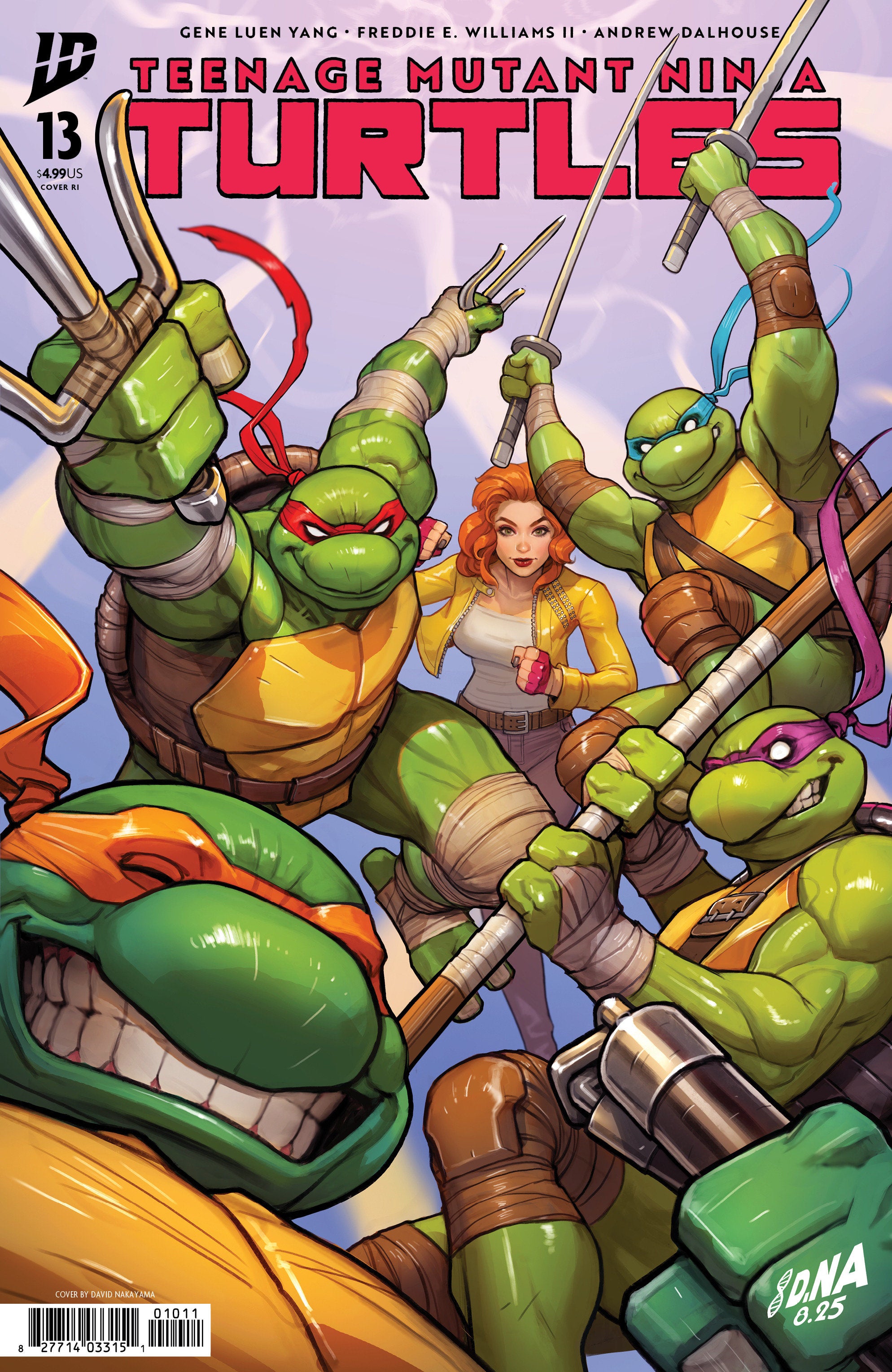 Teenage Mutant Ninja Turtles #13 1:250 RI Variant (Nakayama)