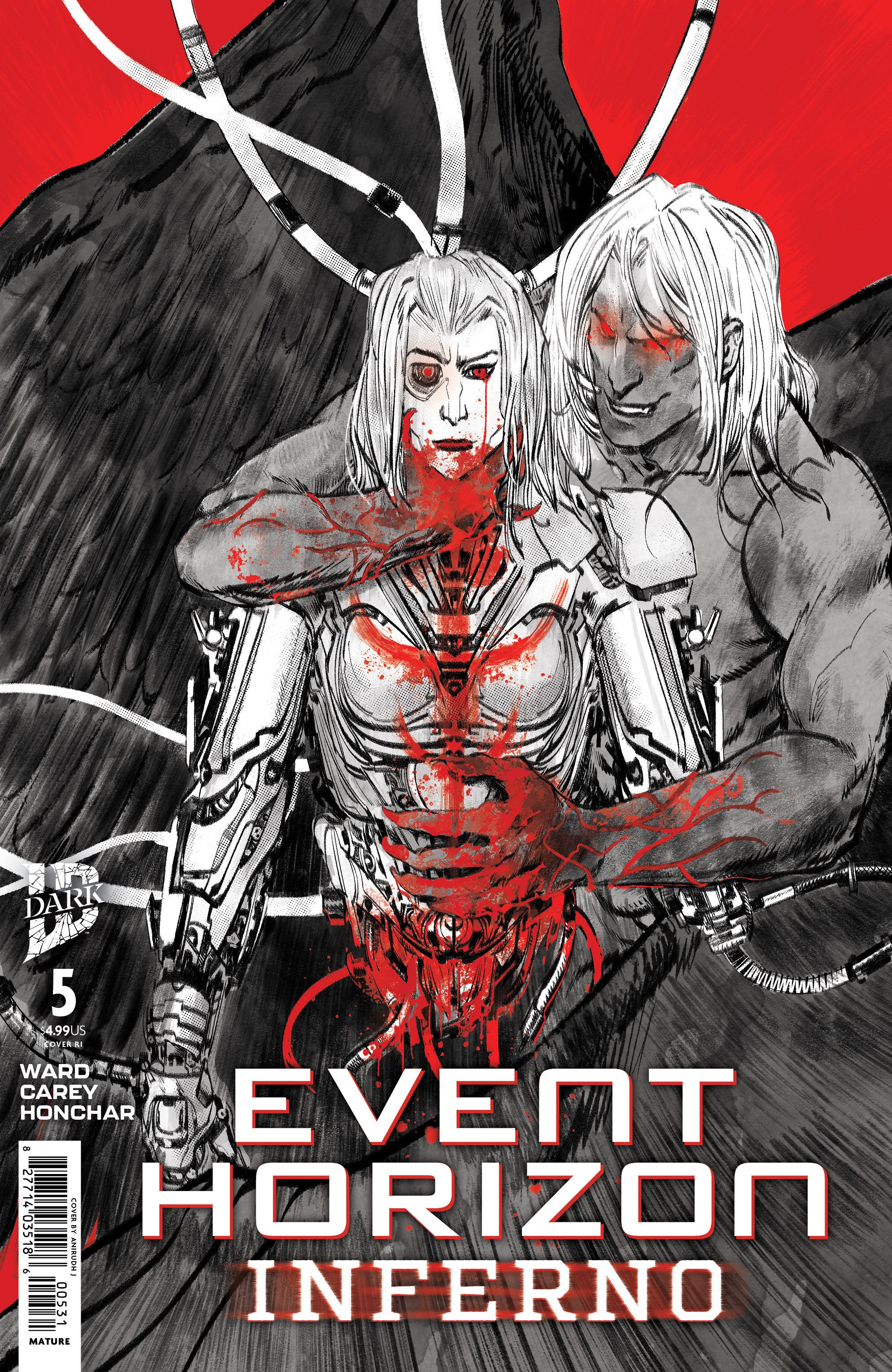 Event Horizon: Inferno #5 1:10 RI Variant (J, Anirudh)
