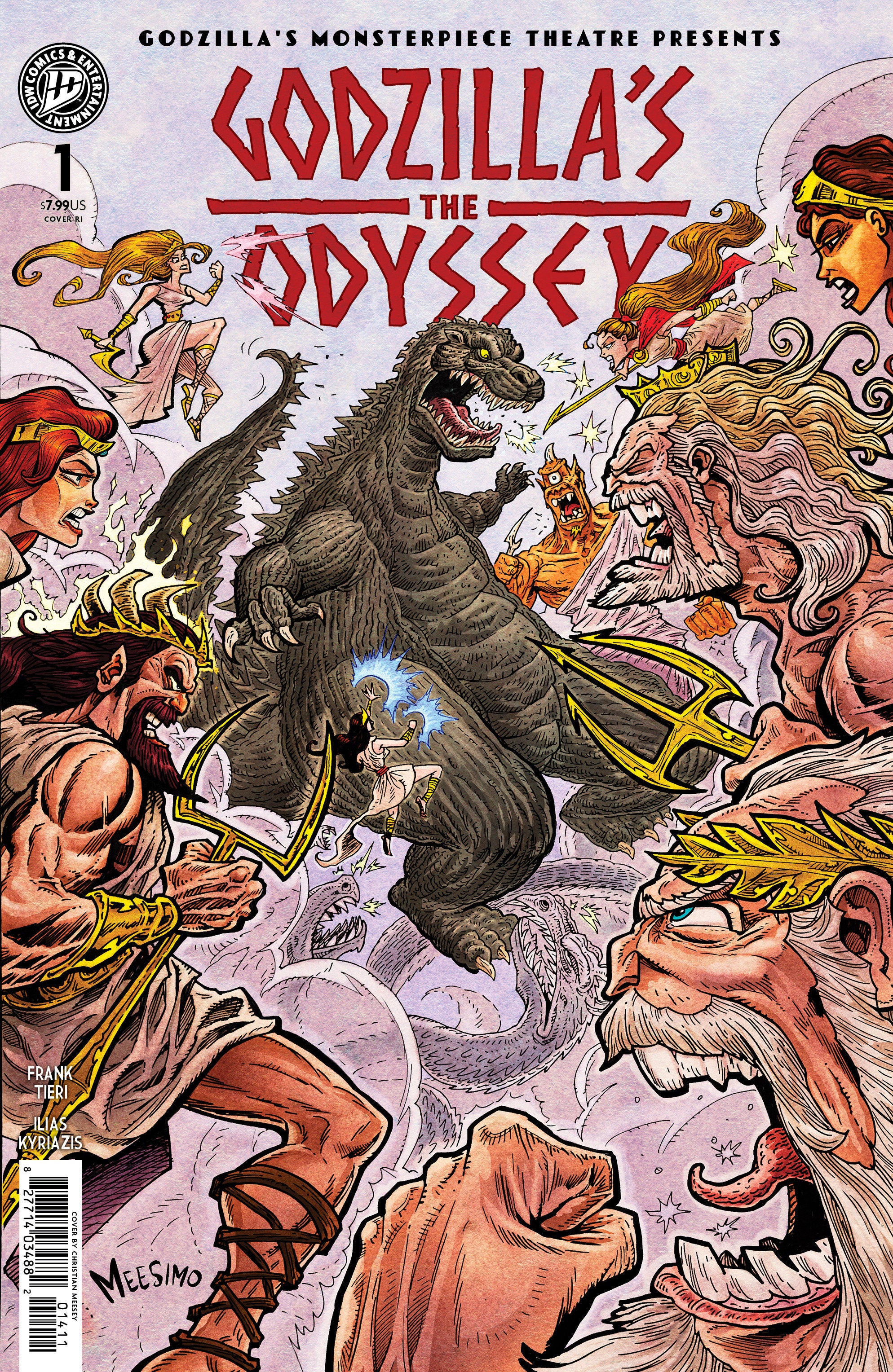 Godzilla’s Monsterpiece Theatre Presents: Godzilla’s The Odyssey 1:10 RI Variant (Meesey)