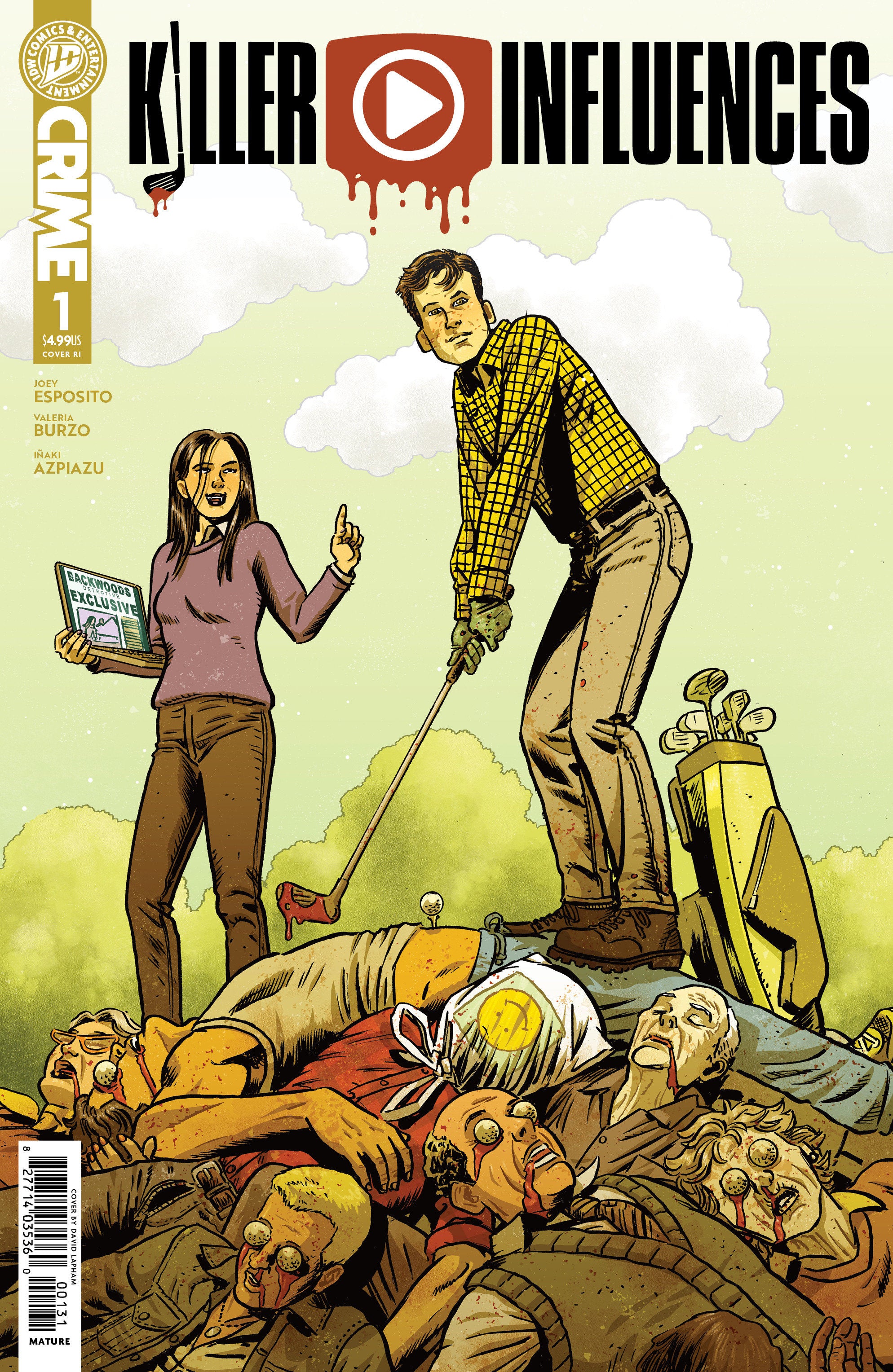 Killer Influences #1 1:15 RI Variant (Lapham)