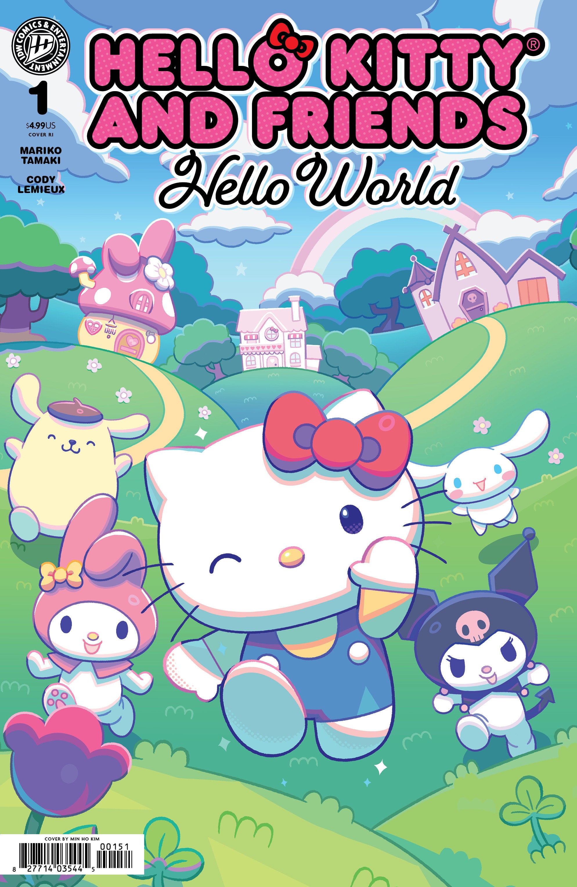 Hello Kitty And Friends: Hello World! #1 1:25 RI Variant (Kim)