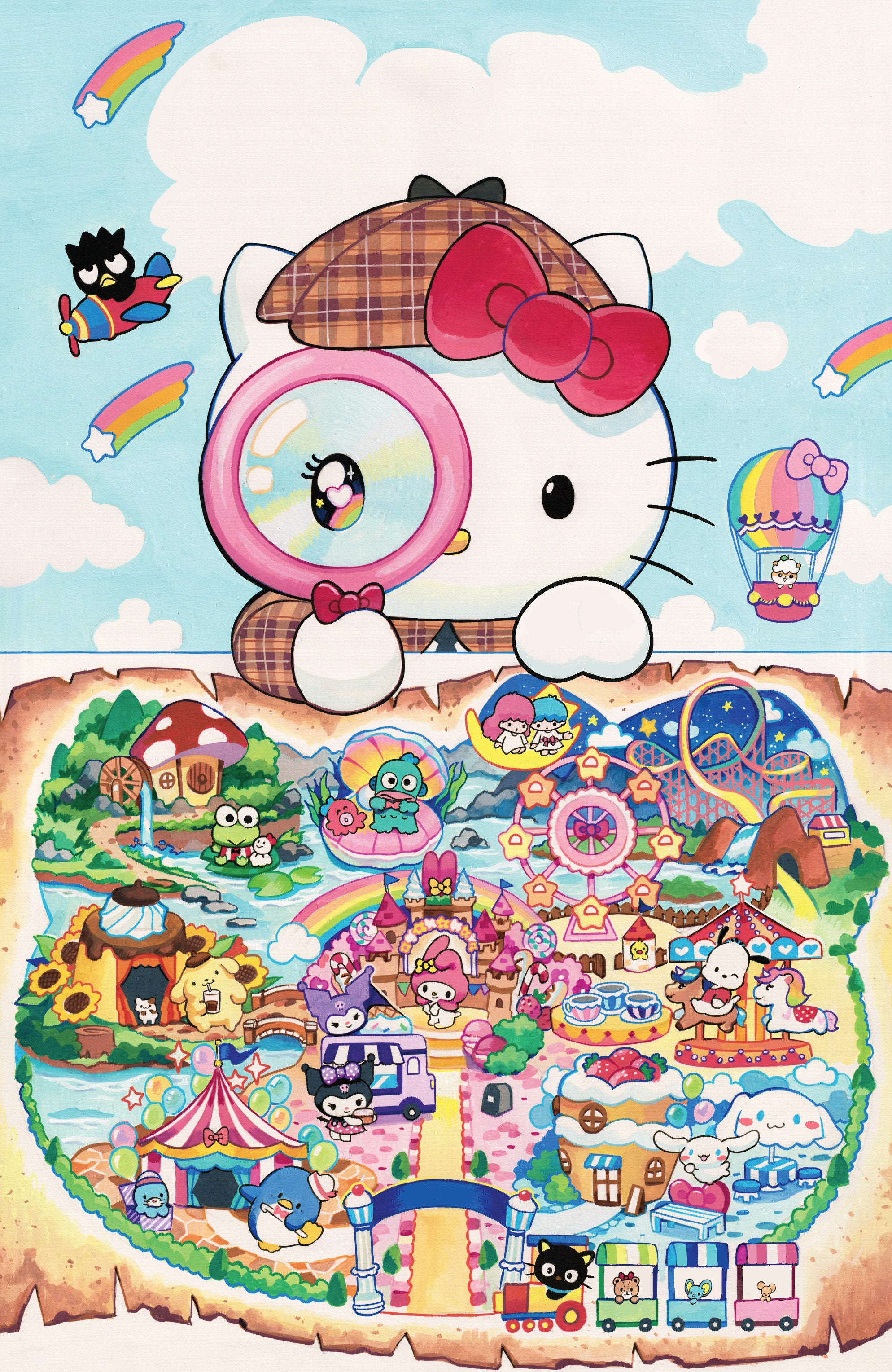 Hello Kitty And Friends: Hello World! #1 1:100 RI Variant (Gonzales Full Art)