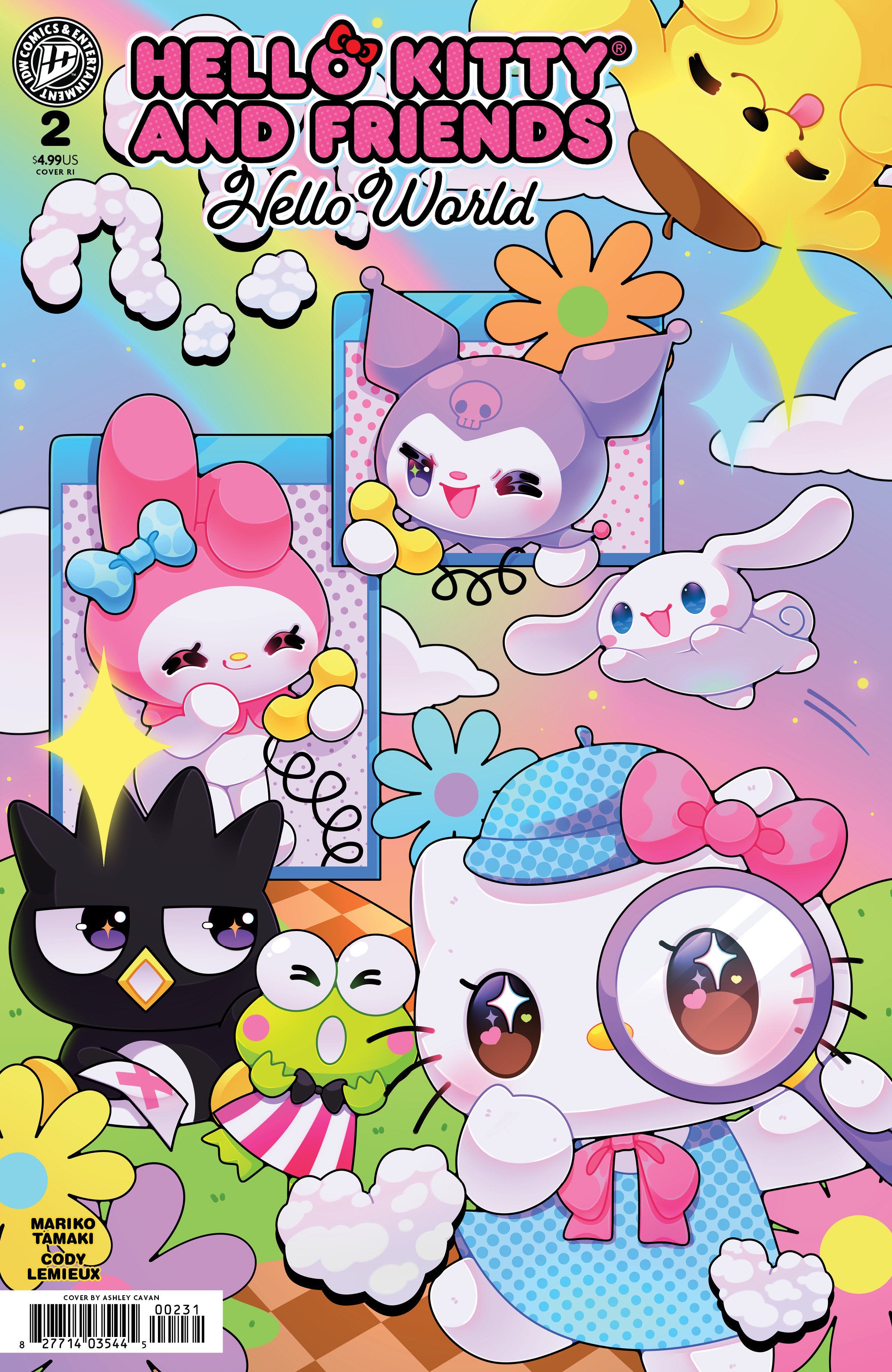 Hello Kitty And Friends: Hello World! #2 1:10 RI Variant (Cavan)