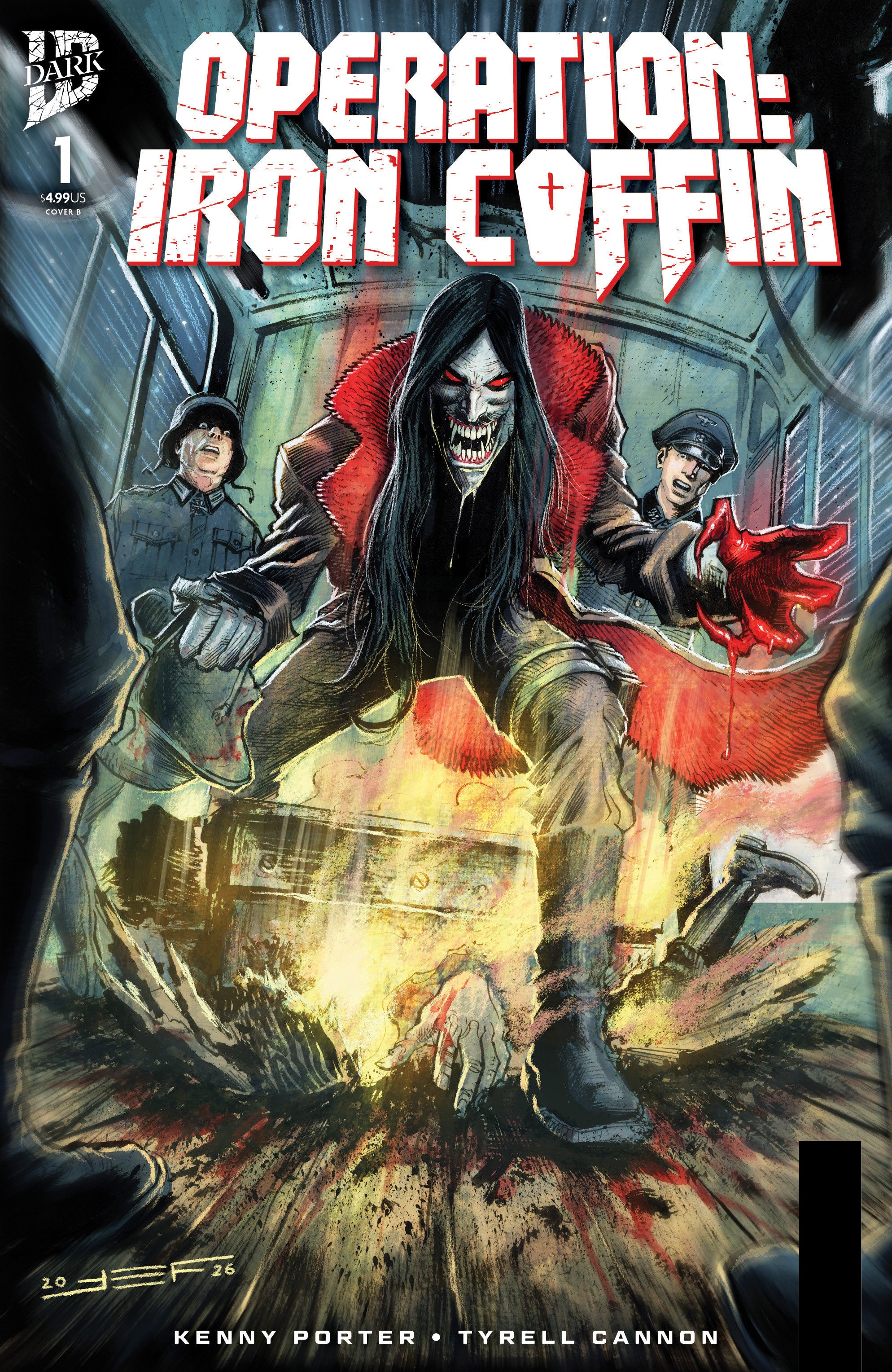 Operation: Iron Coffin #1 Variant B (Ferreyra)