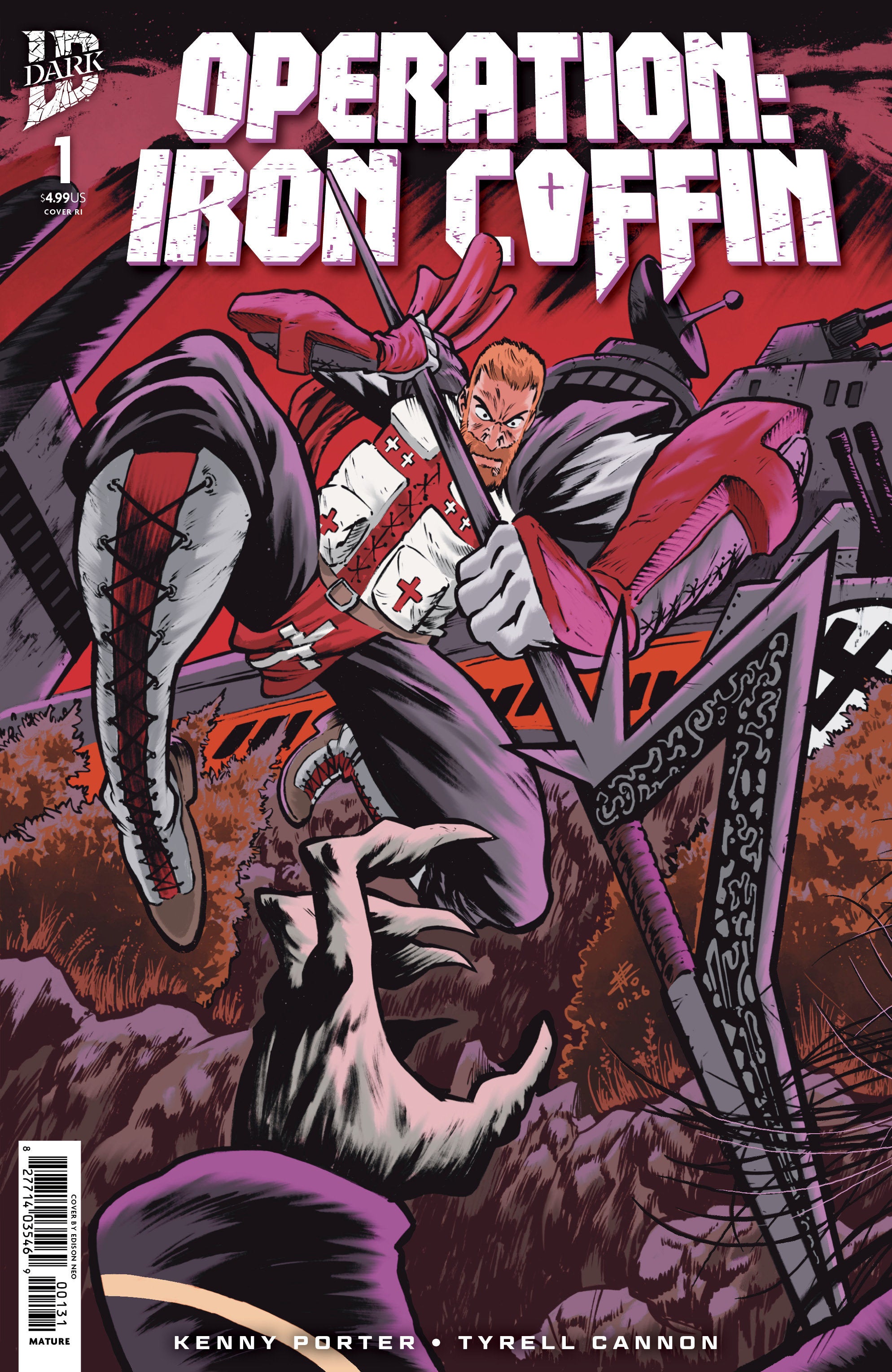 Operation: Iron Coffin #1 1:15 RI Variant (Neo Connecting Variant)