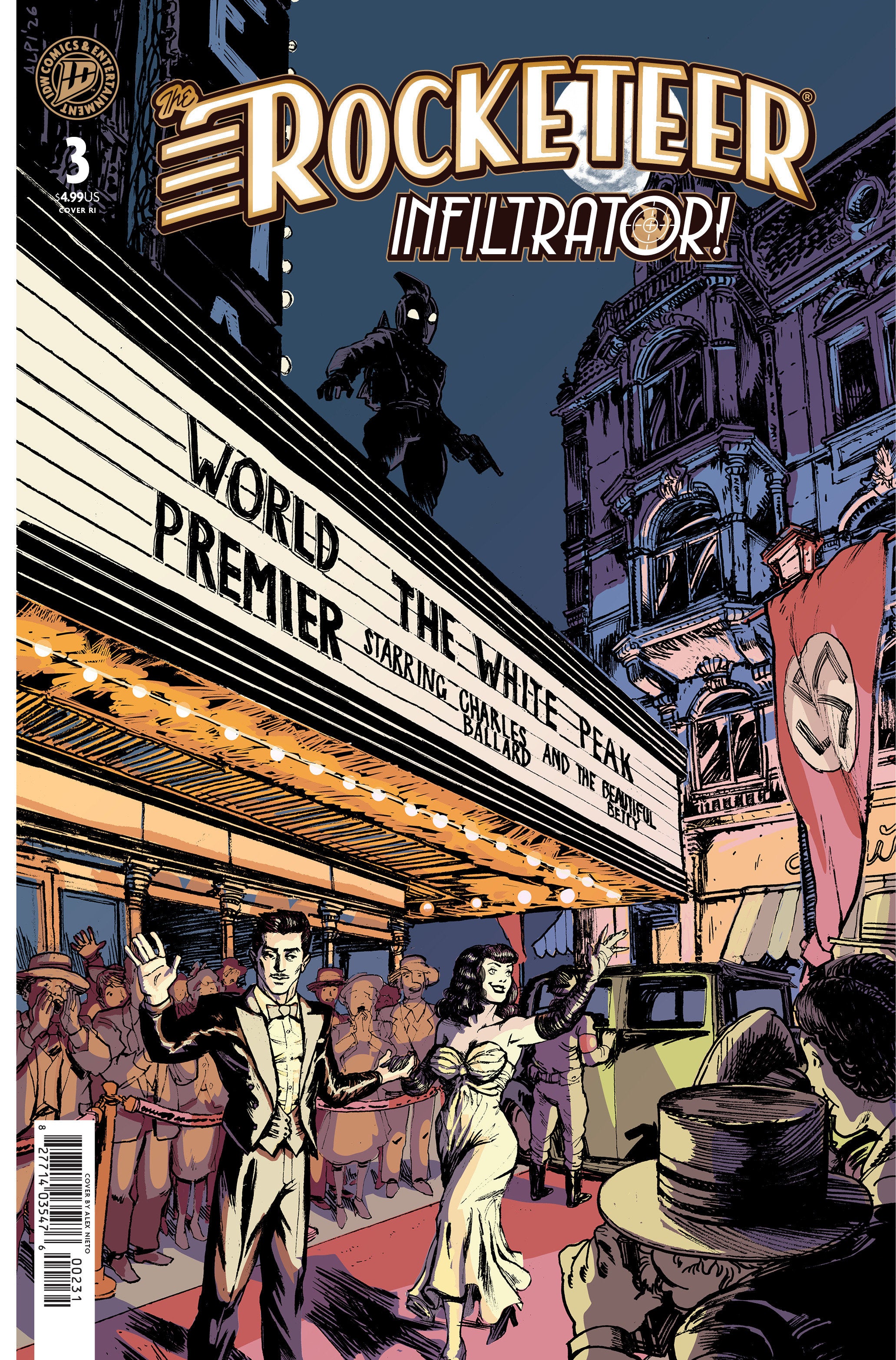 The Rocketeer: Infiltrator! #3 1:10 Variant (Alpi)
