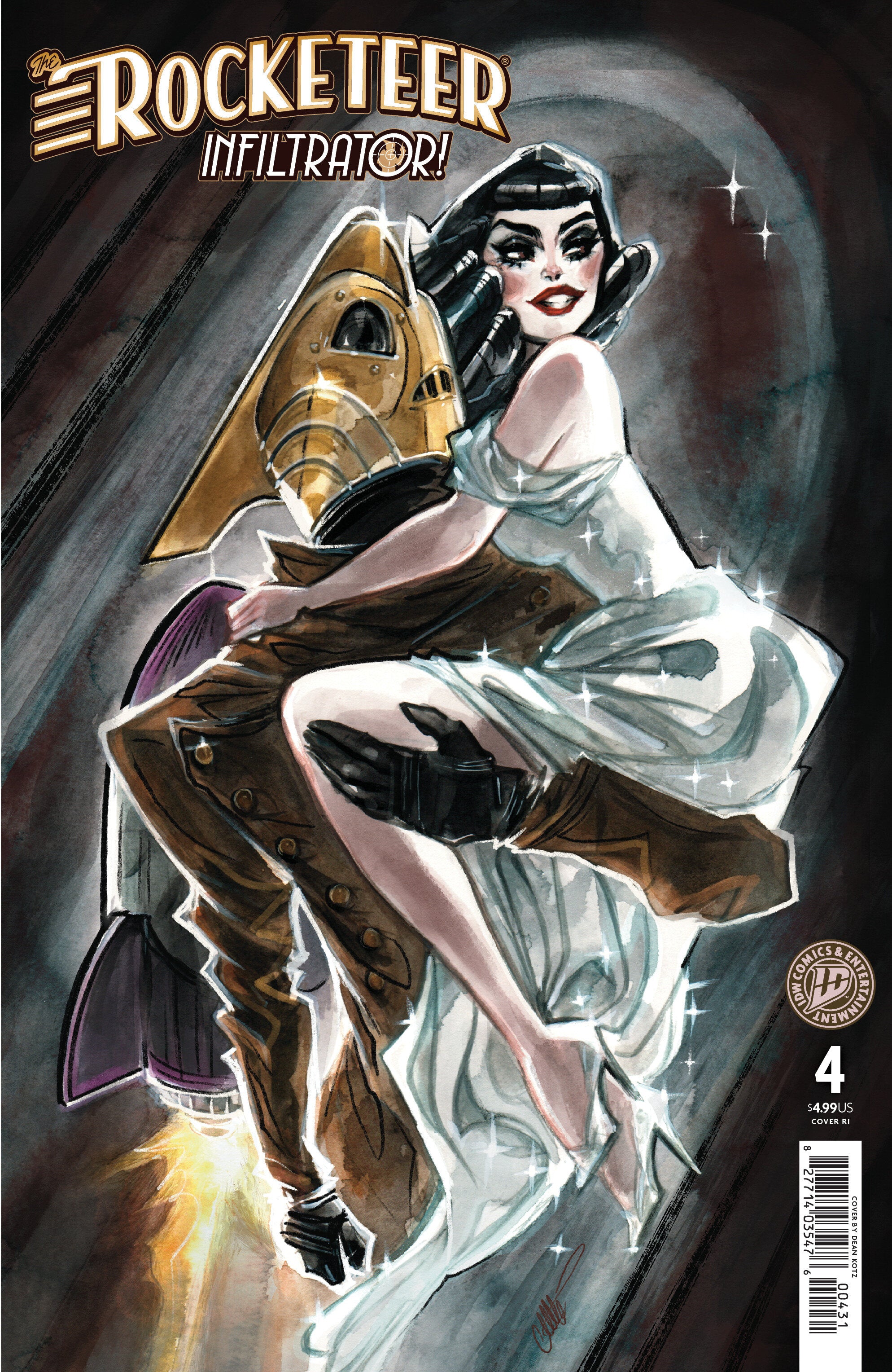 The Rocketeer: Infiltrator! #4 1:10 RI Variant (Wyzgala)