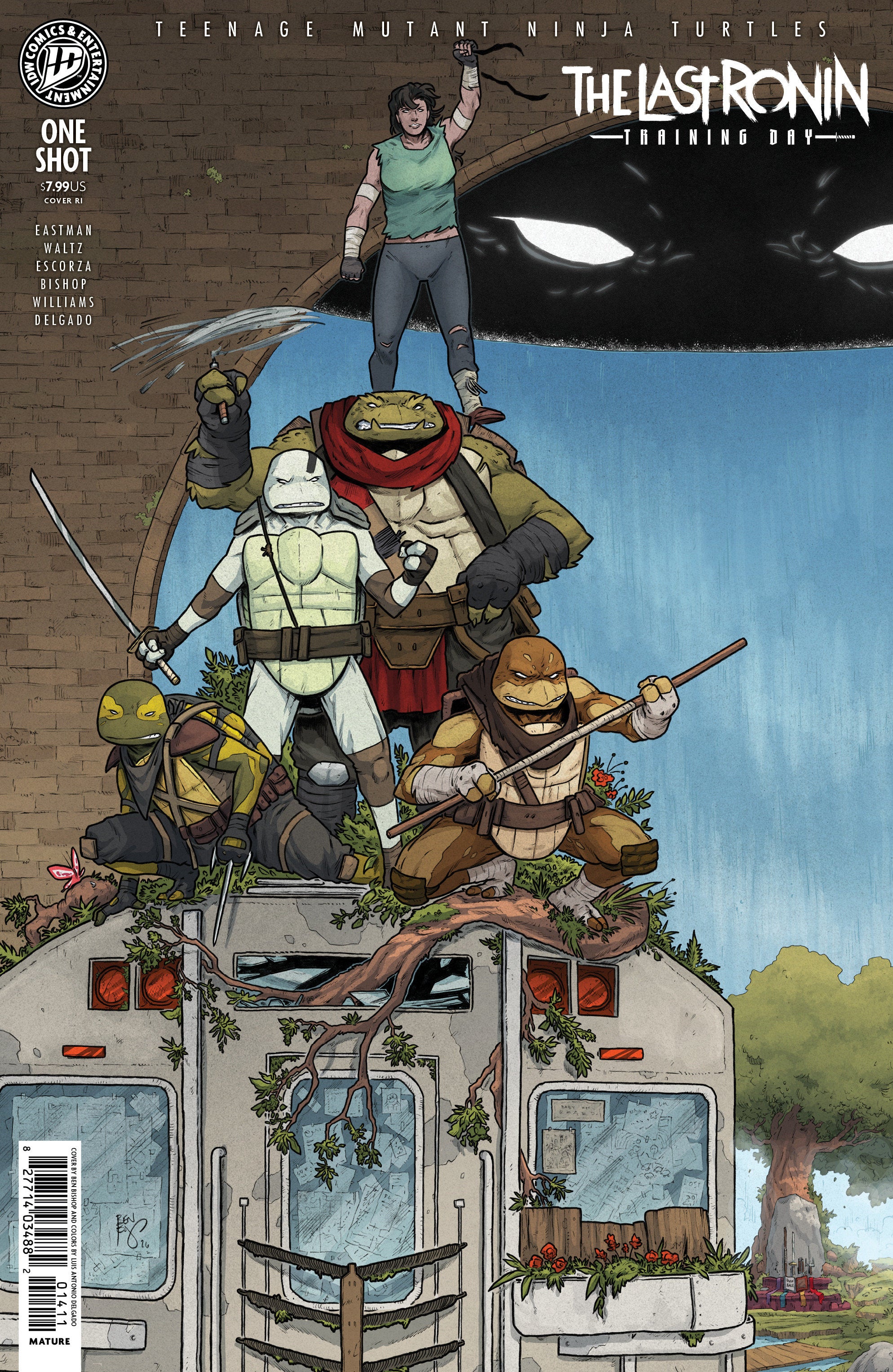 Teenage Mutant Ninja Turtles: The Last Ronin Training Day 1:15 RI Variant (Bishop)
