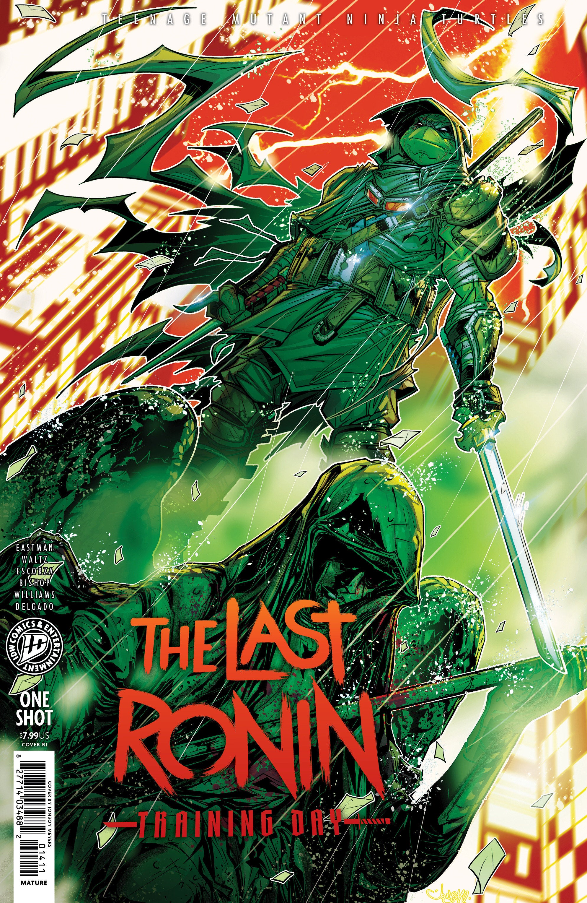 Teenage Mutant Ninja Turtles: The Last Ronin Training Day 1:25 RI Variant (Meyers)