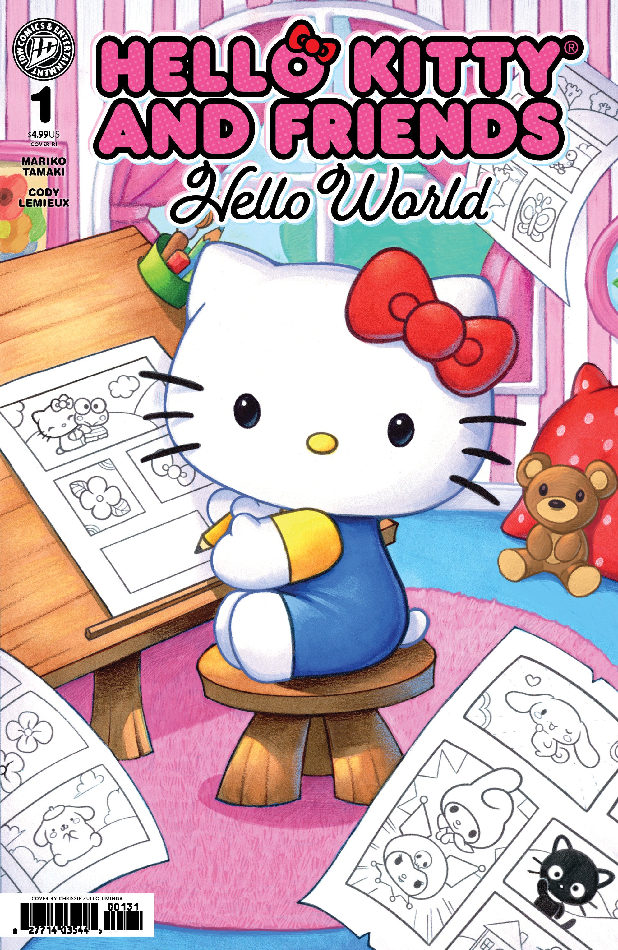 Hello Kitty And Friends: Hello World! #1 Variant (Zullo Uminga Trade Dress)