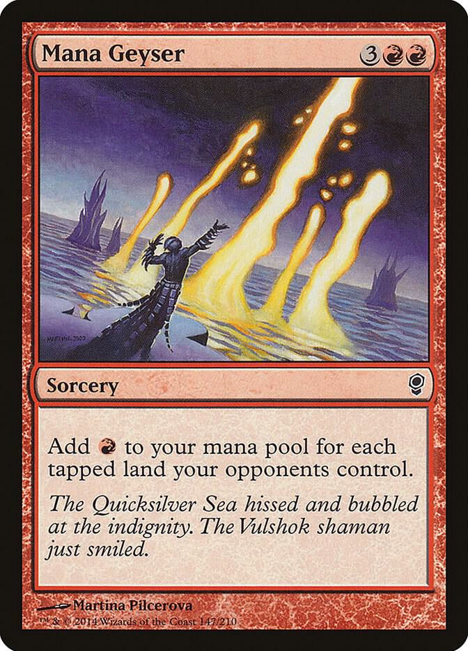 Mana Geyser - Red