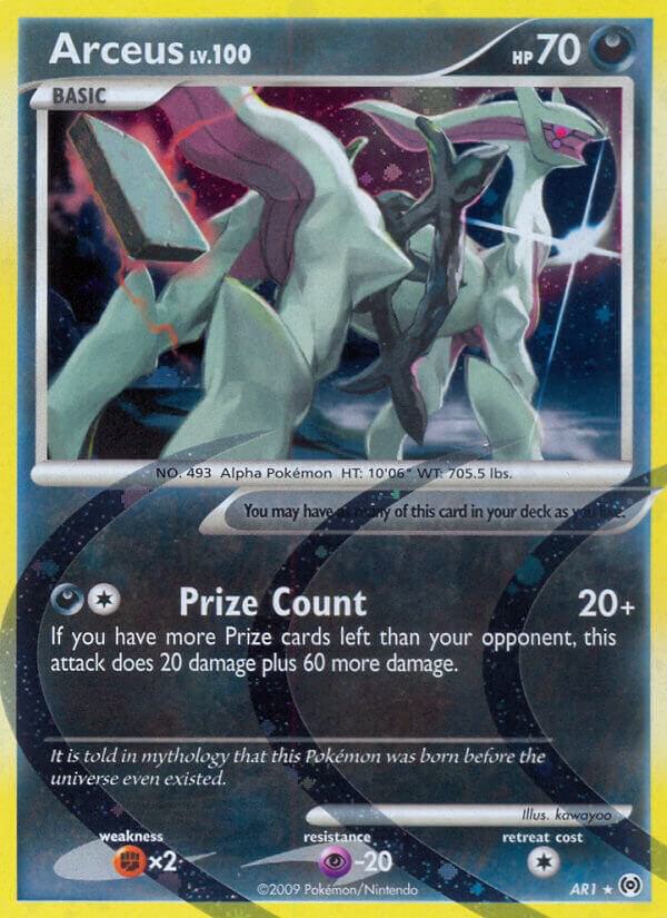 Arceus - Colorless/Darkness/Fighting/Fire
