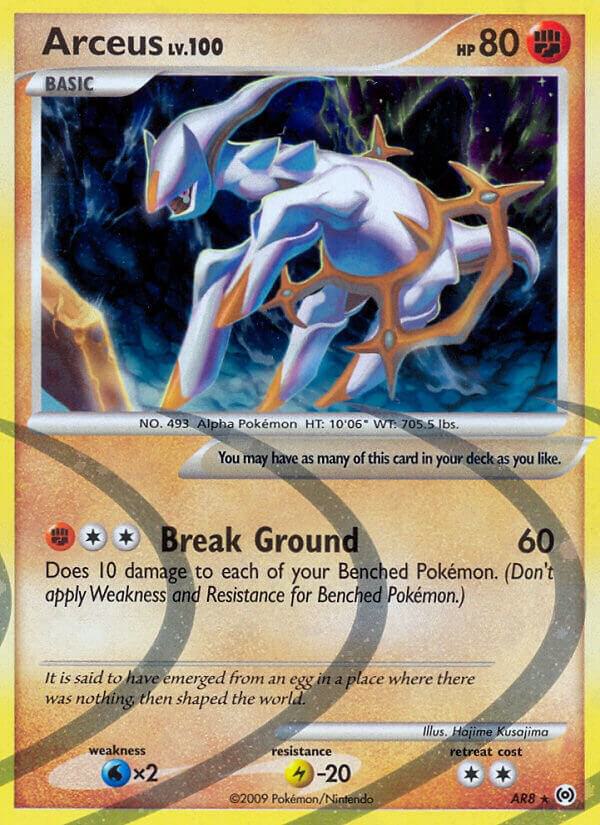 Arceus - Colorless/Darkness/Fighting/Fire