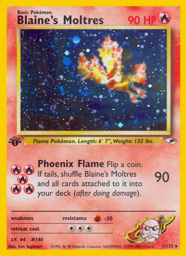 Blaine's Moltres - Fire