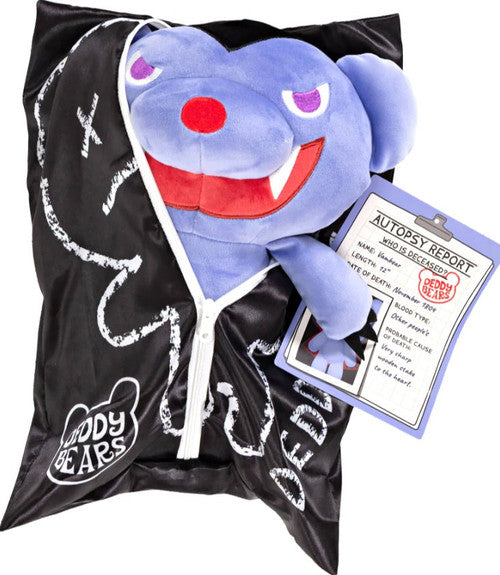 Deddy Bears Zippered Body Bag Vambear 12-Inch Plush