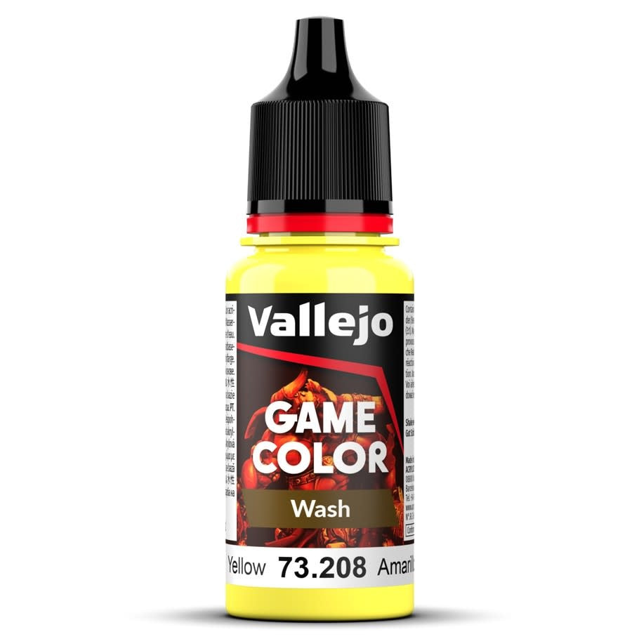 Vallejo Wash Yellow Game Color
