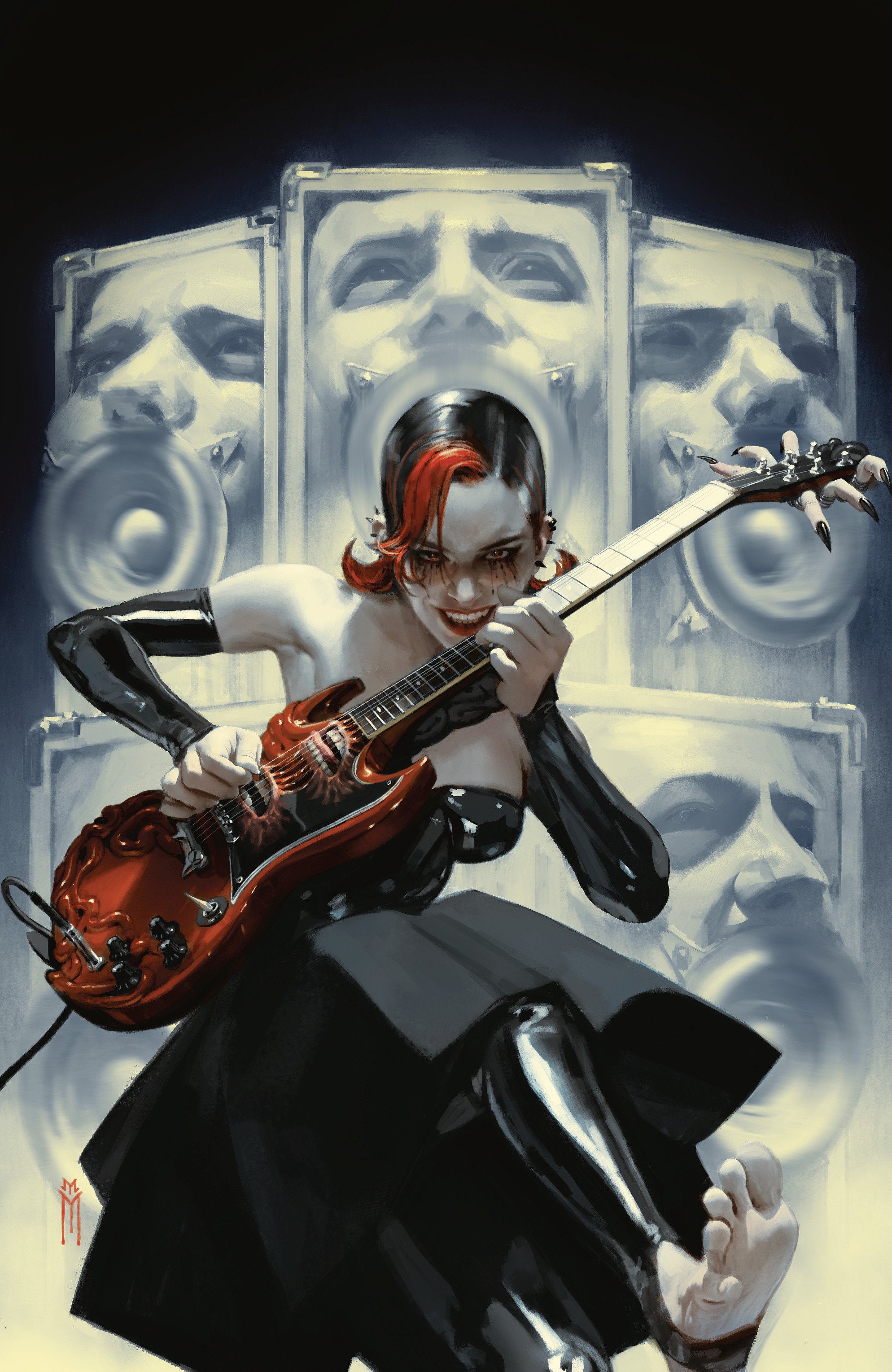 Hello Darkness #14 F 1:10 Variant Edition (Full Art, Mercado)