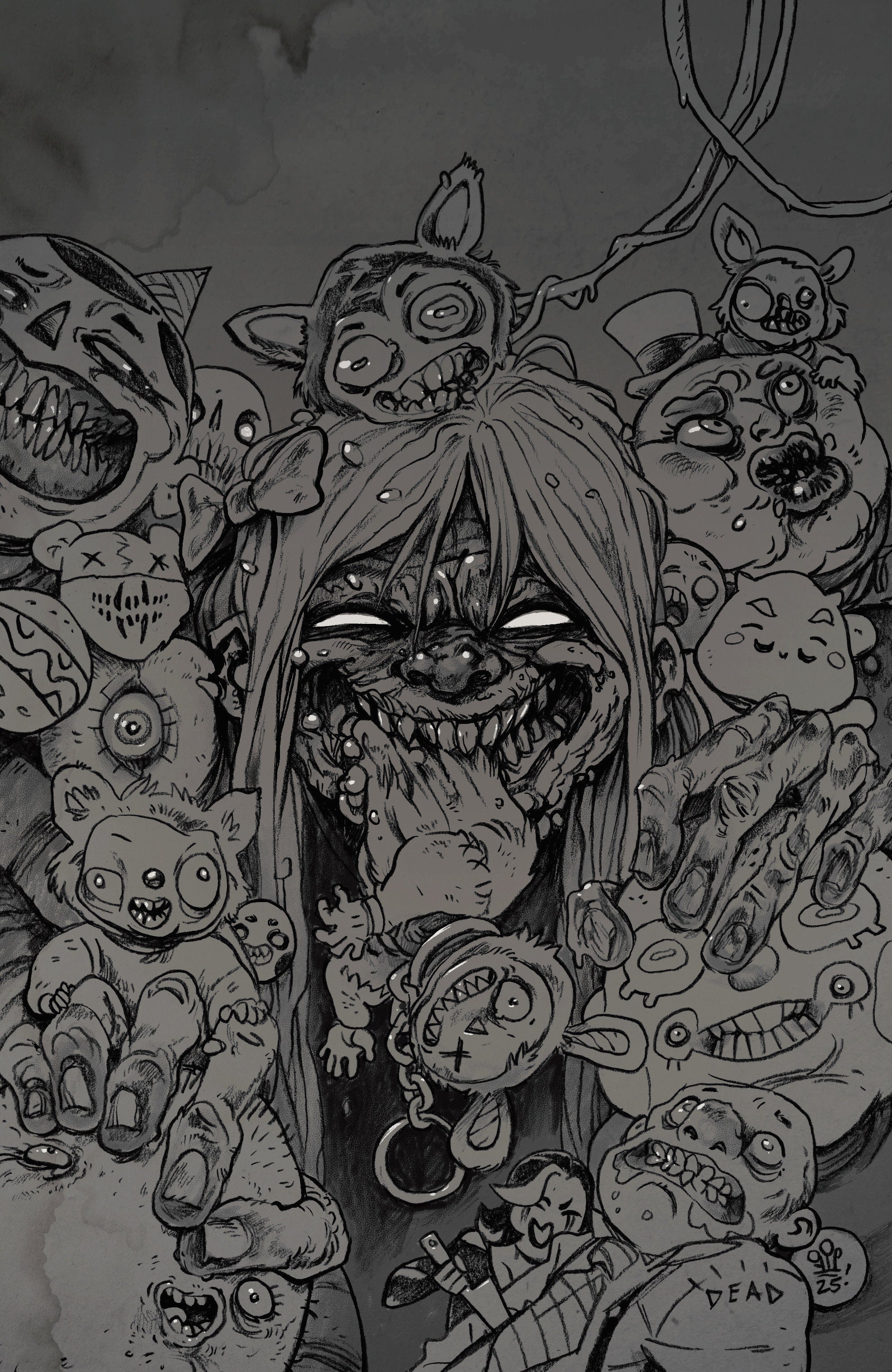 Hello Darkness #17 1:20 F Variant Edition Boom 20th Anniversary Variant (Full Art, Dialynas)