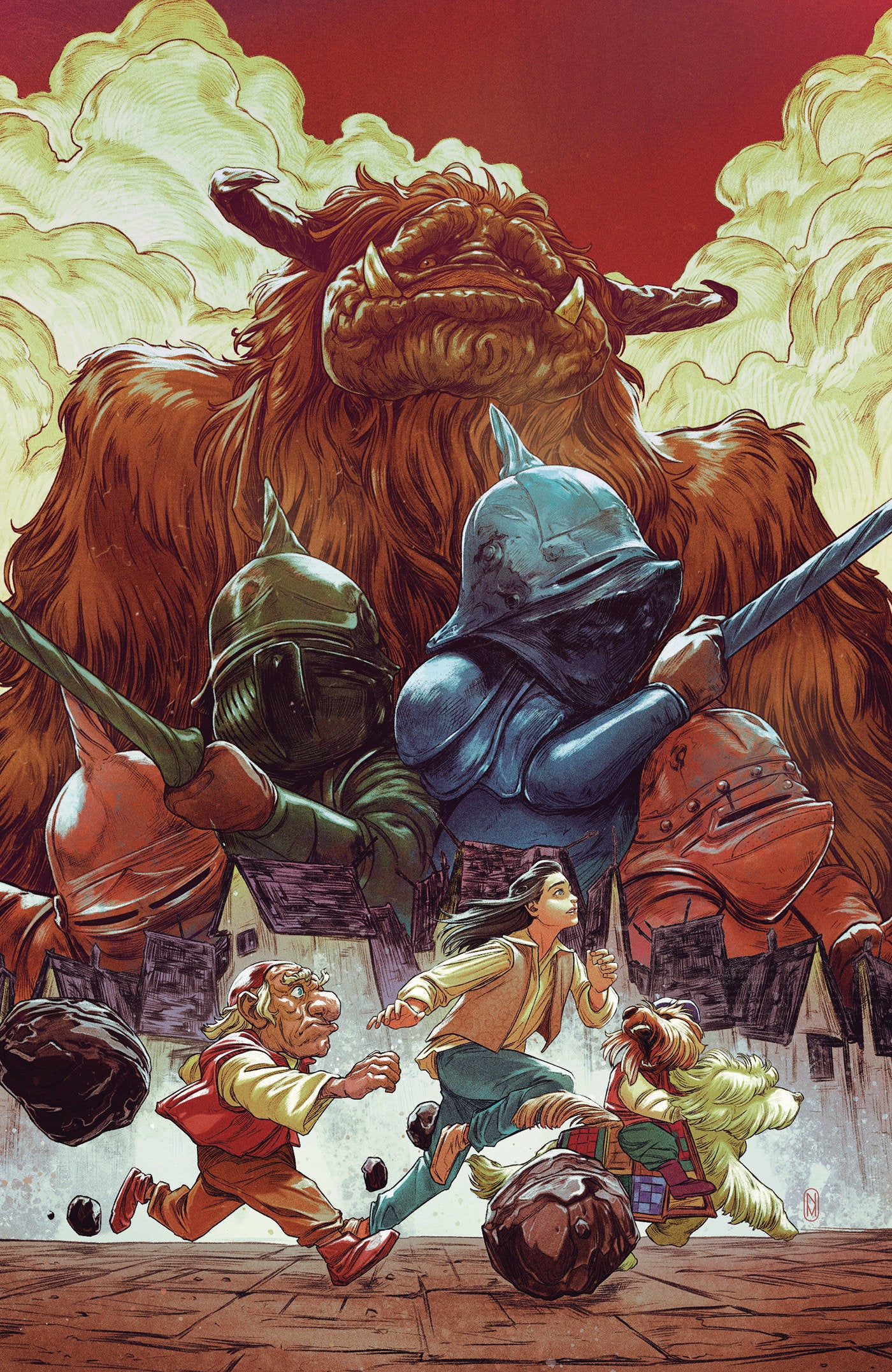 Jim Henson'S Labyrinth #7 1:10 Variant Edition (Full Art, Malavia)