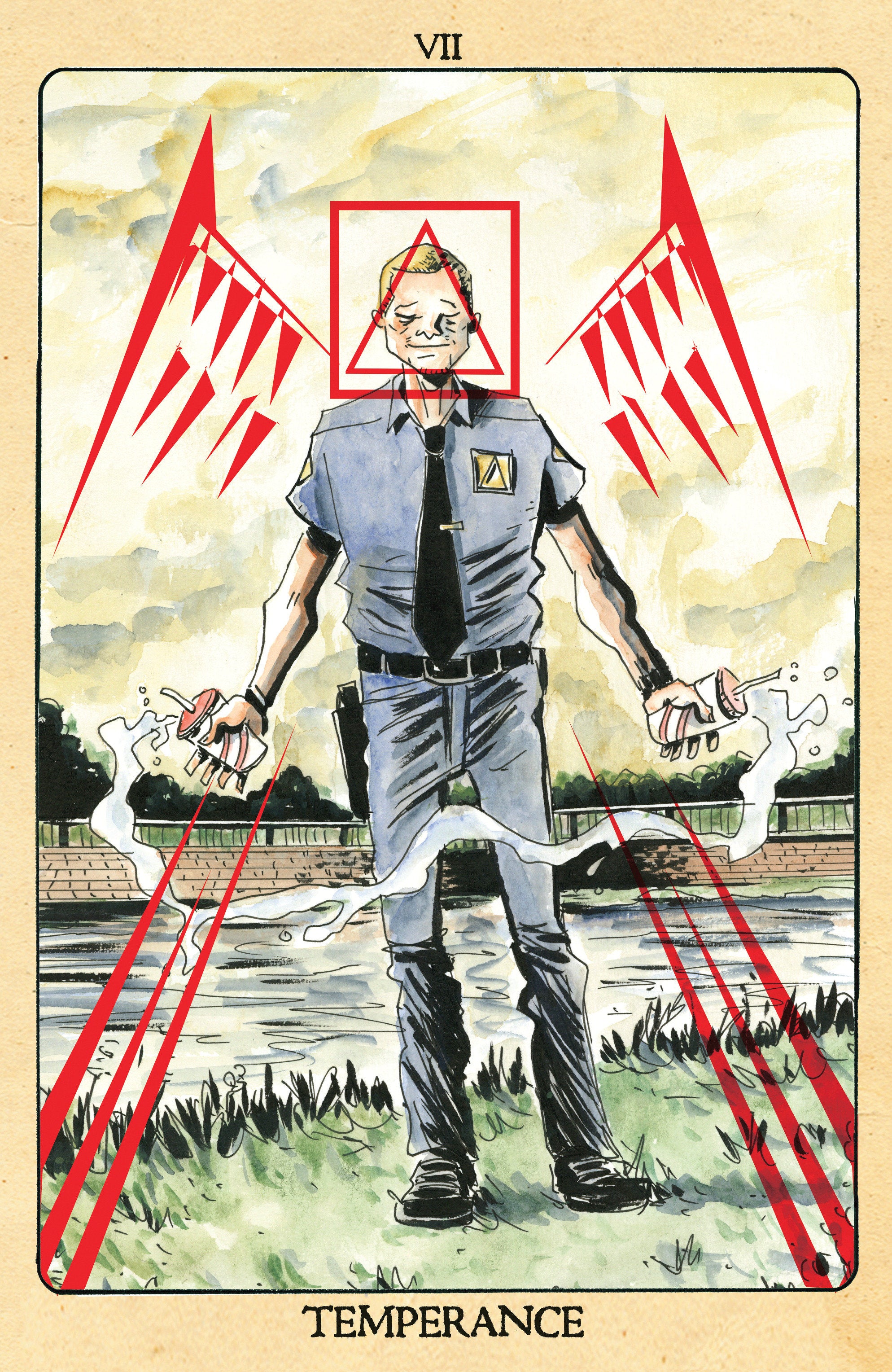 Minor Arcana #7 1:10 Variant Edition Tarot Card Variant (Full Art, Lemire)