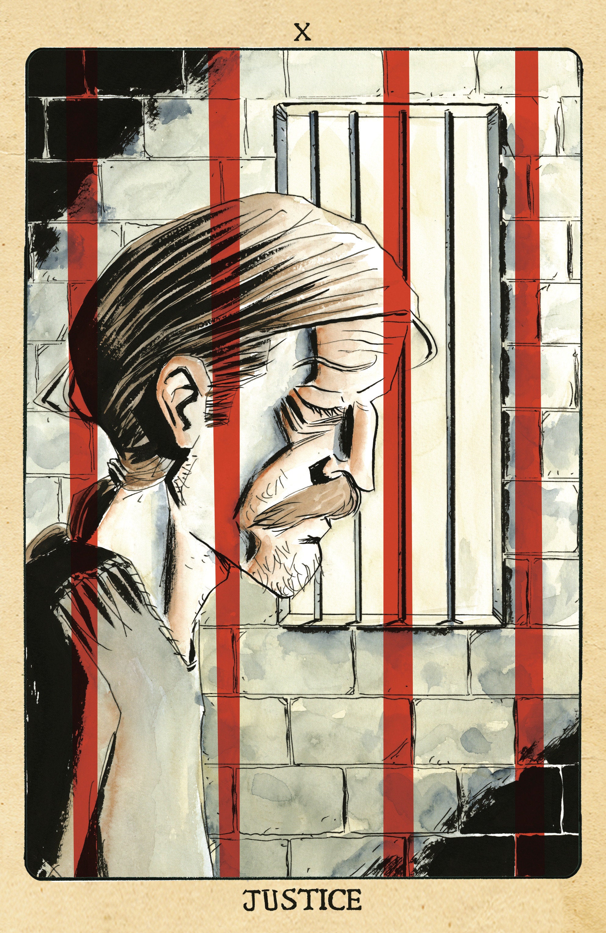 Minor Arcana #10 D 1:10 Variant Edition Tarot Card Variant (Full Art, Lemire)