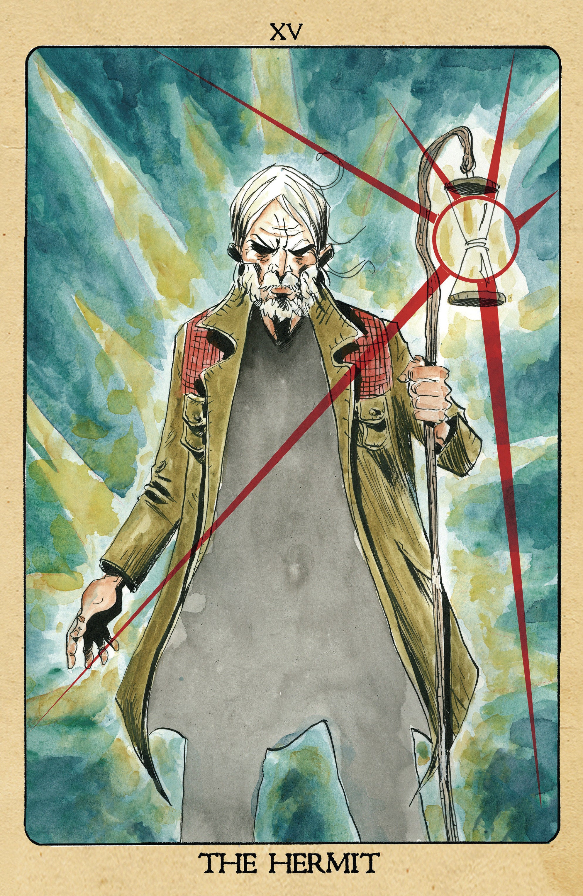 Minor Arcana #15 1:10 C Variant Edition Tarot Card Variant (Full Art, Lemire)