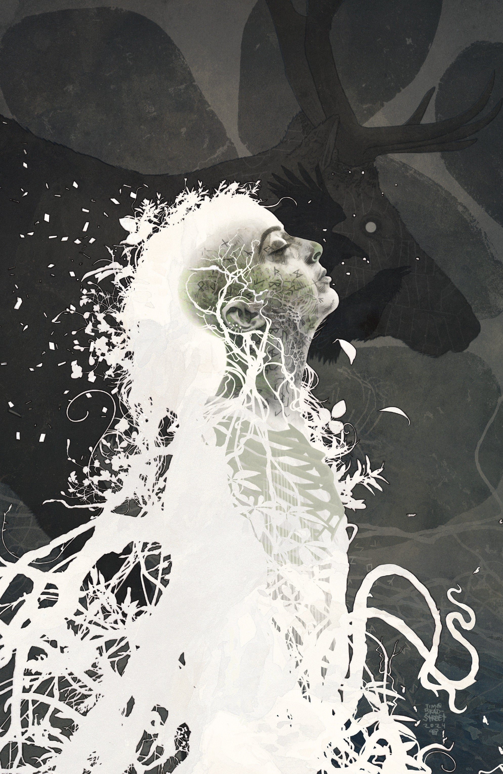 The Creeping Below #3 C 1 in 10 Variant Edition (Full Art, Bradstreet)
