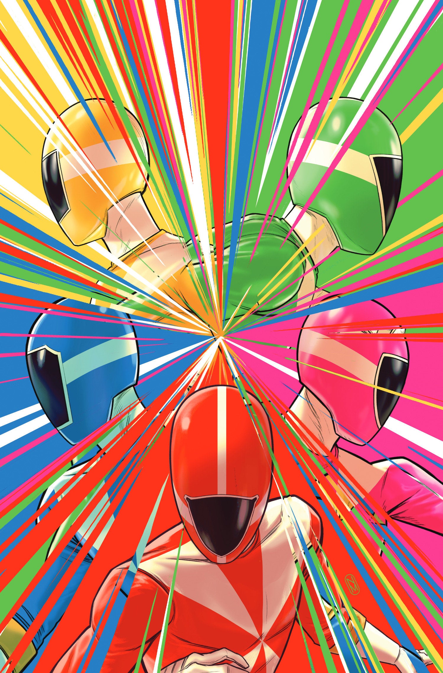 Power Rangers Prime #6 D 1:10 Variant Edition (Full Art, Malavia)