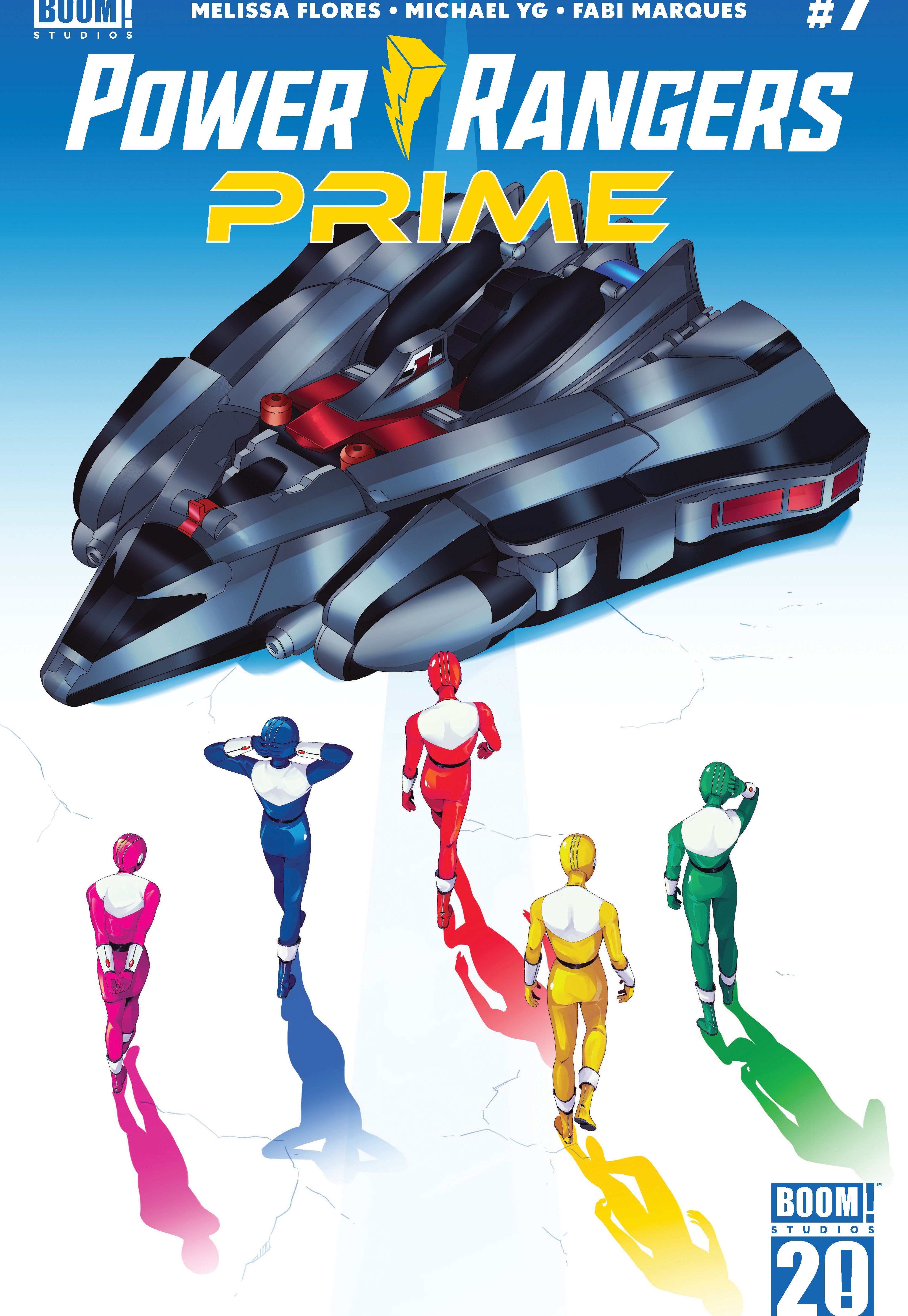 Power Rangers Prime #7 B Variant (Dressed, Cree)