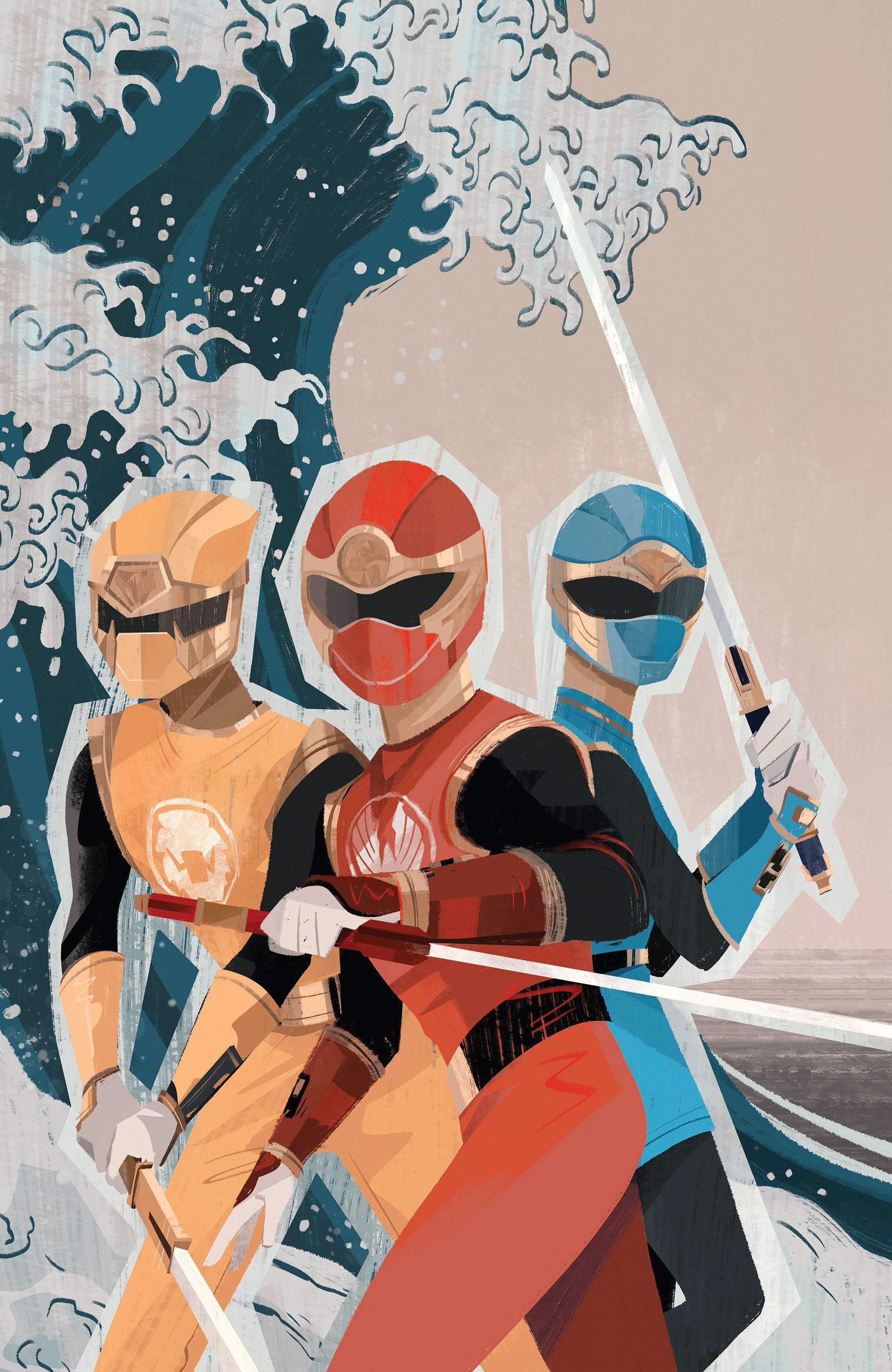 Power Rangers Prime #9 1:10 Variant Edition (Full Art, Kung)