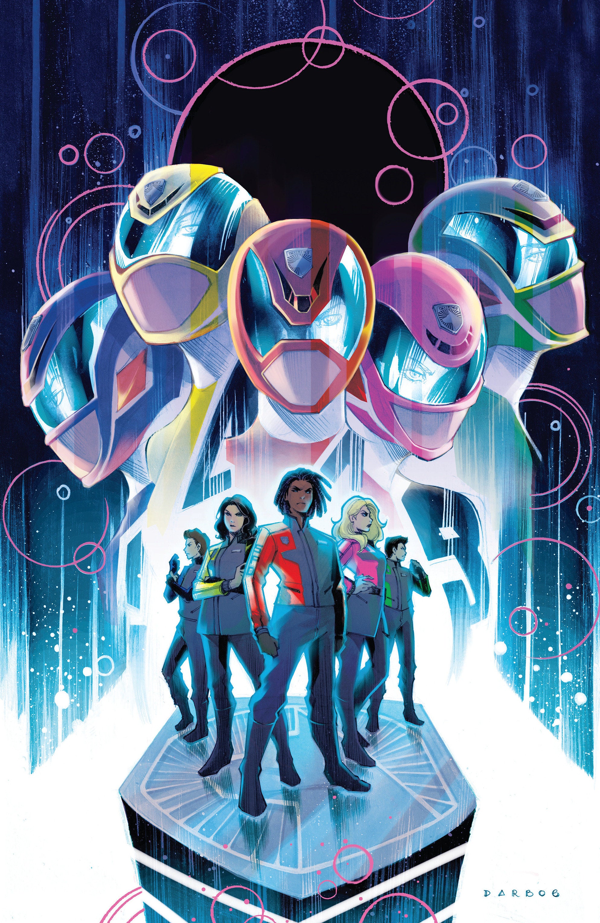 Power Rangers Prime #11 1:10 D Variant Edition (Full Art, Darboe)