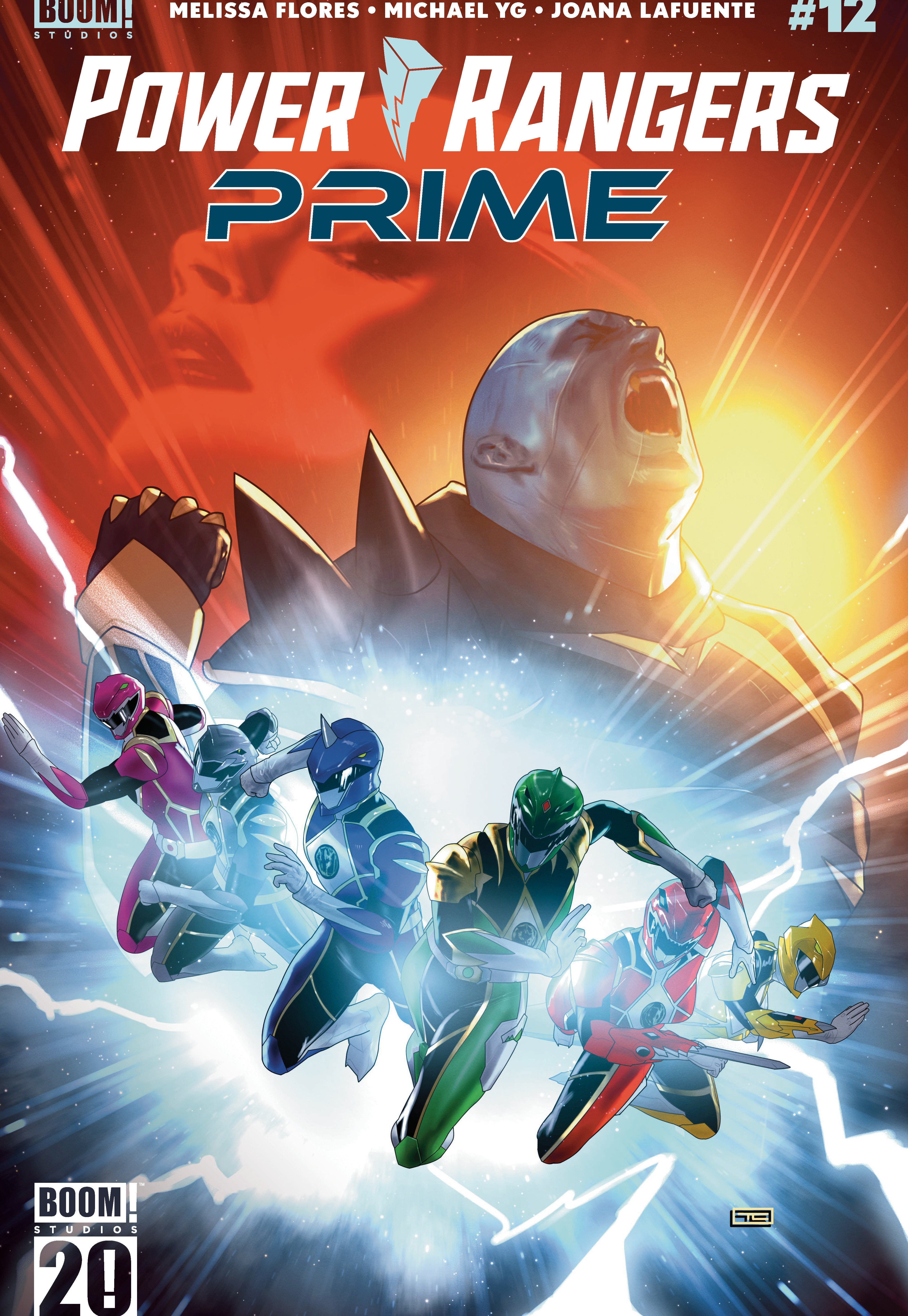 Power Rangers Prime #12 A Main (Dressed, Clarke)
