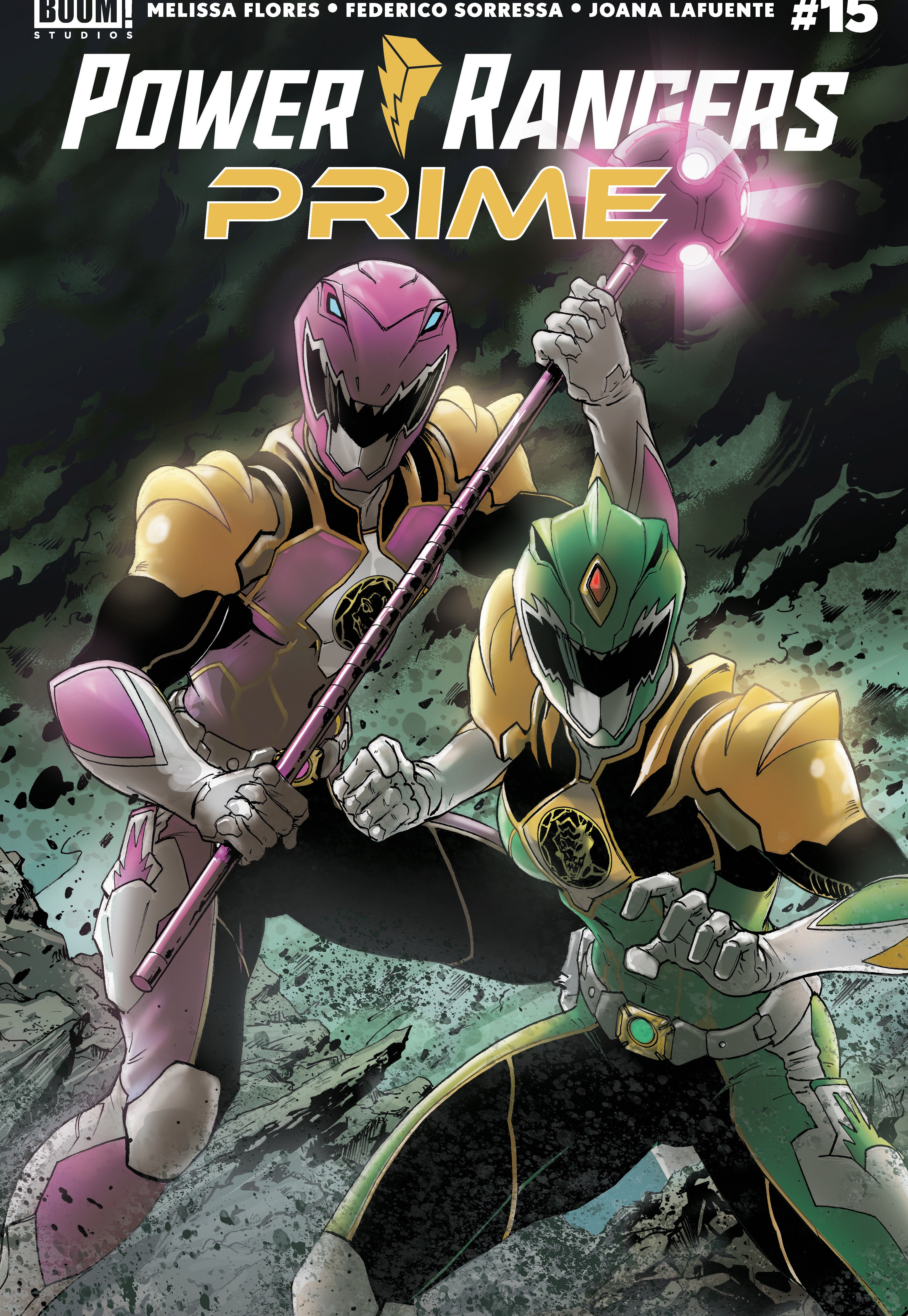 Power Rangers Prime #15 A Main (Dressed, Griffith)