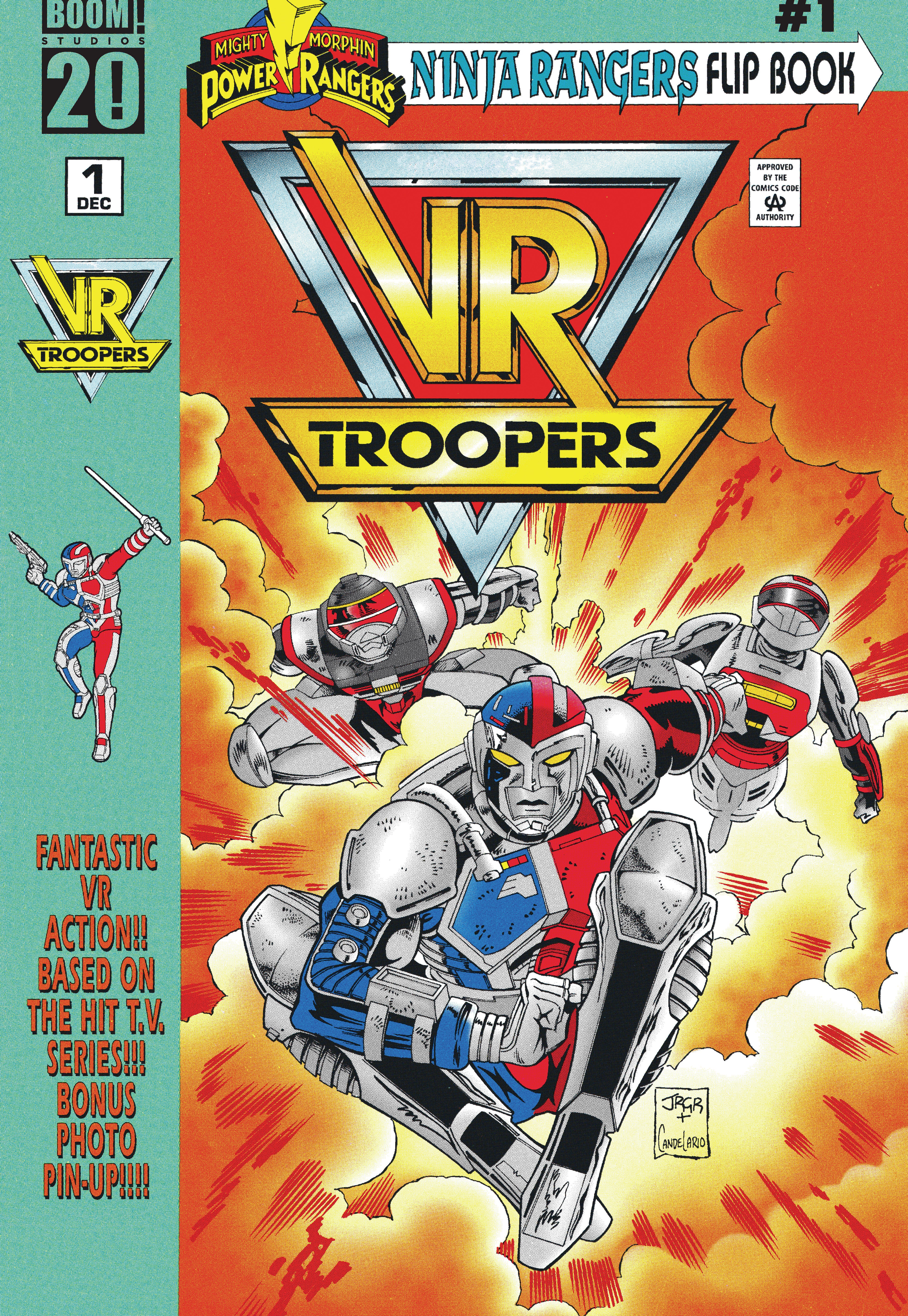 Vr Troopers/Power Rangers Flipbook Facsimile Edition #1 A Main (Dressed, Smith & Ross)