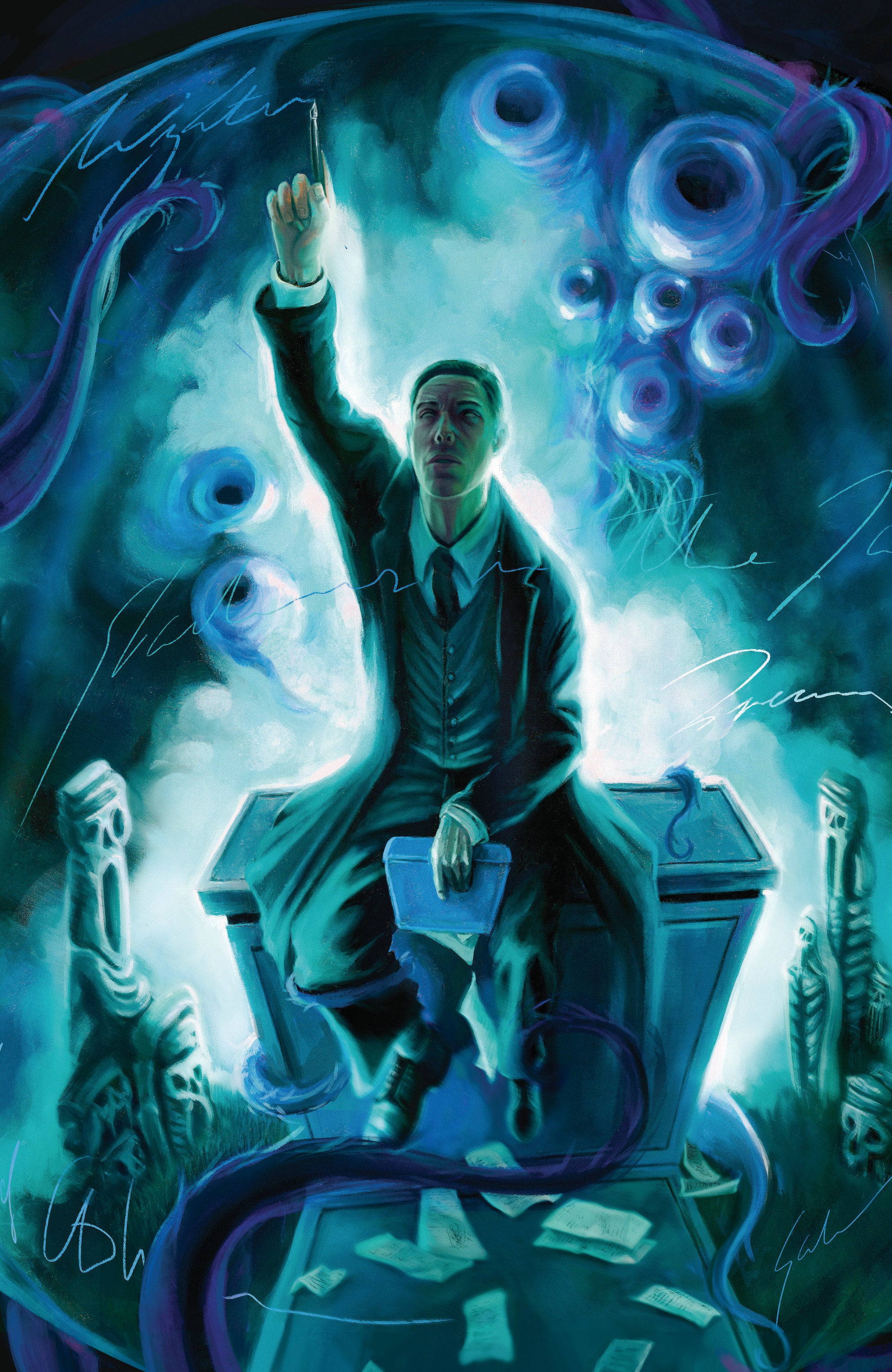 The Last Day Of H.P. Lovecraft #2 1:10 C (Full Art, Gala) (VF/NM)
