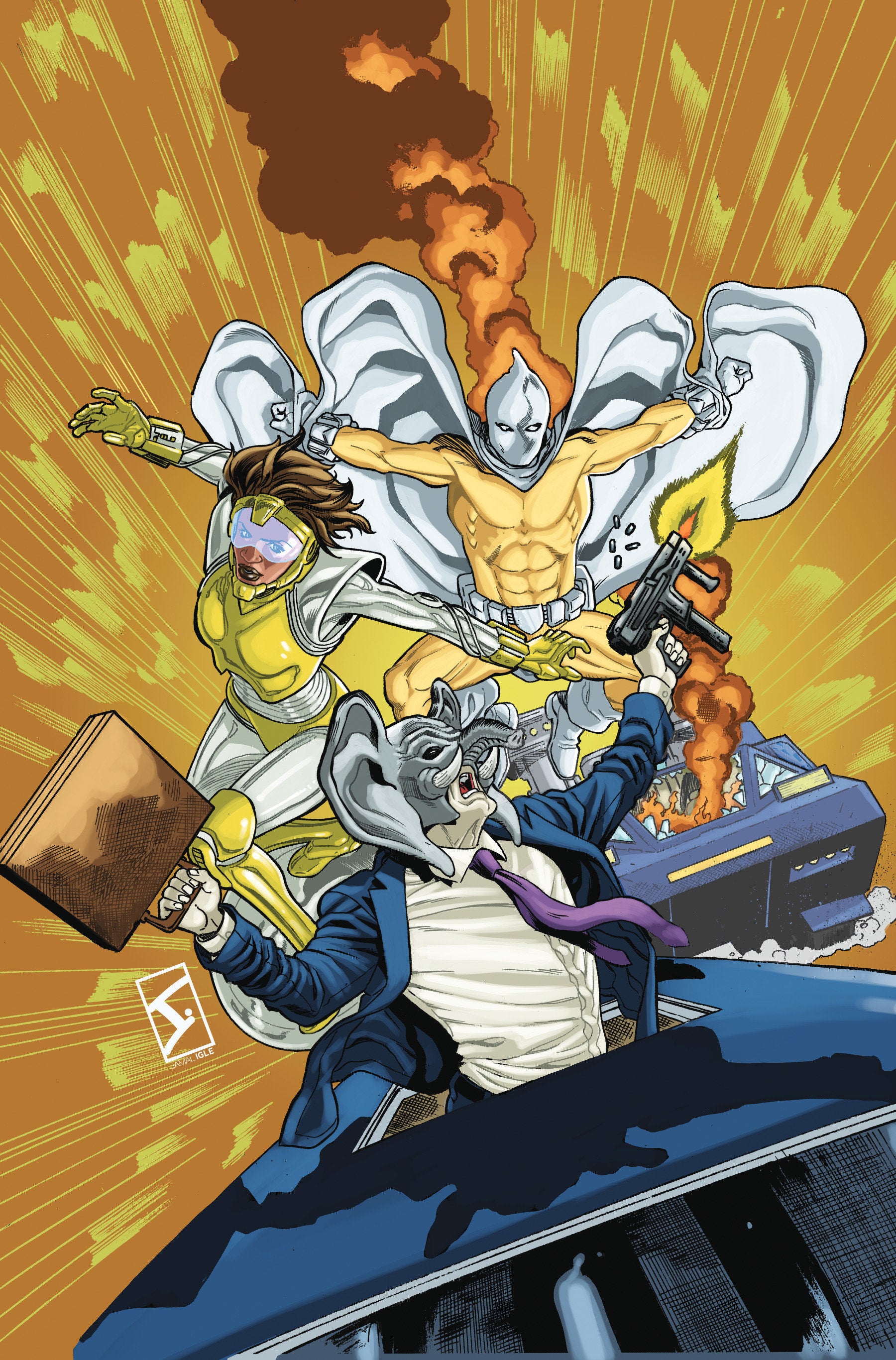 The Center Holds #1 F Foc Reveal Variant (Dressed, Igle)