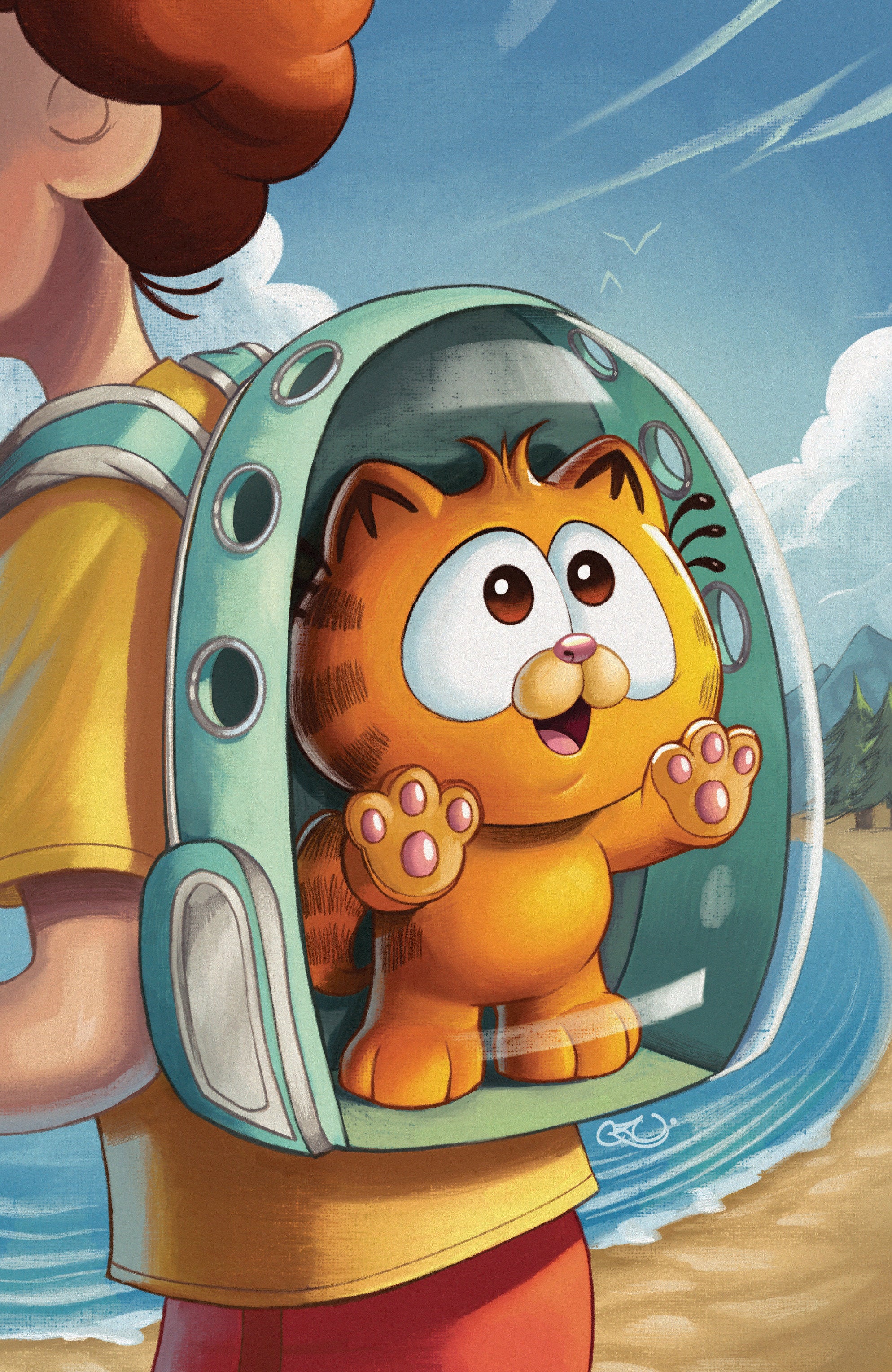 Baby Garfield #3 1:5 C Variant Edition (Full Art, Zullo Uminga)