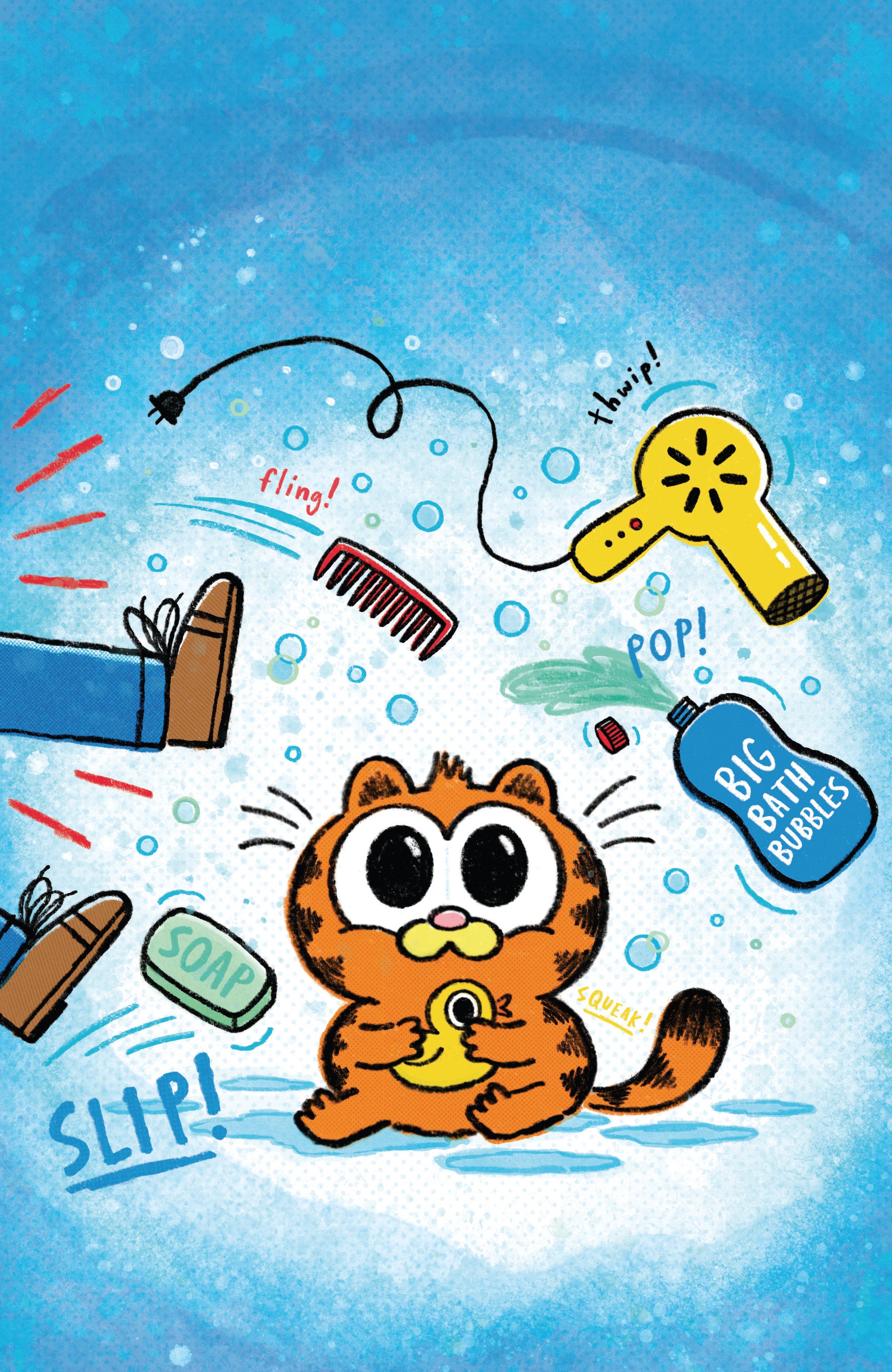 Baby Garfield #4 1:5 C Variant Edition (Full Art, Clanton)