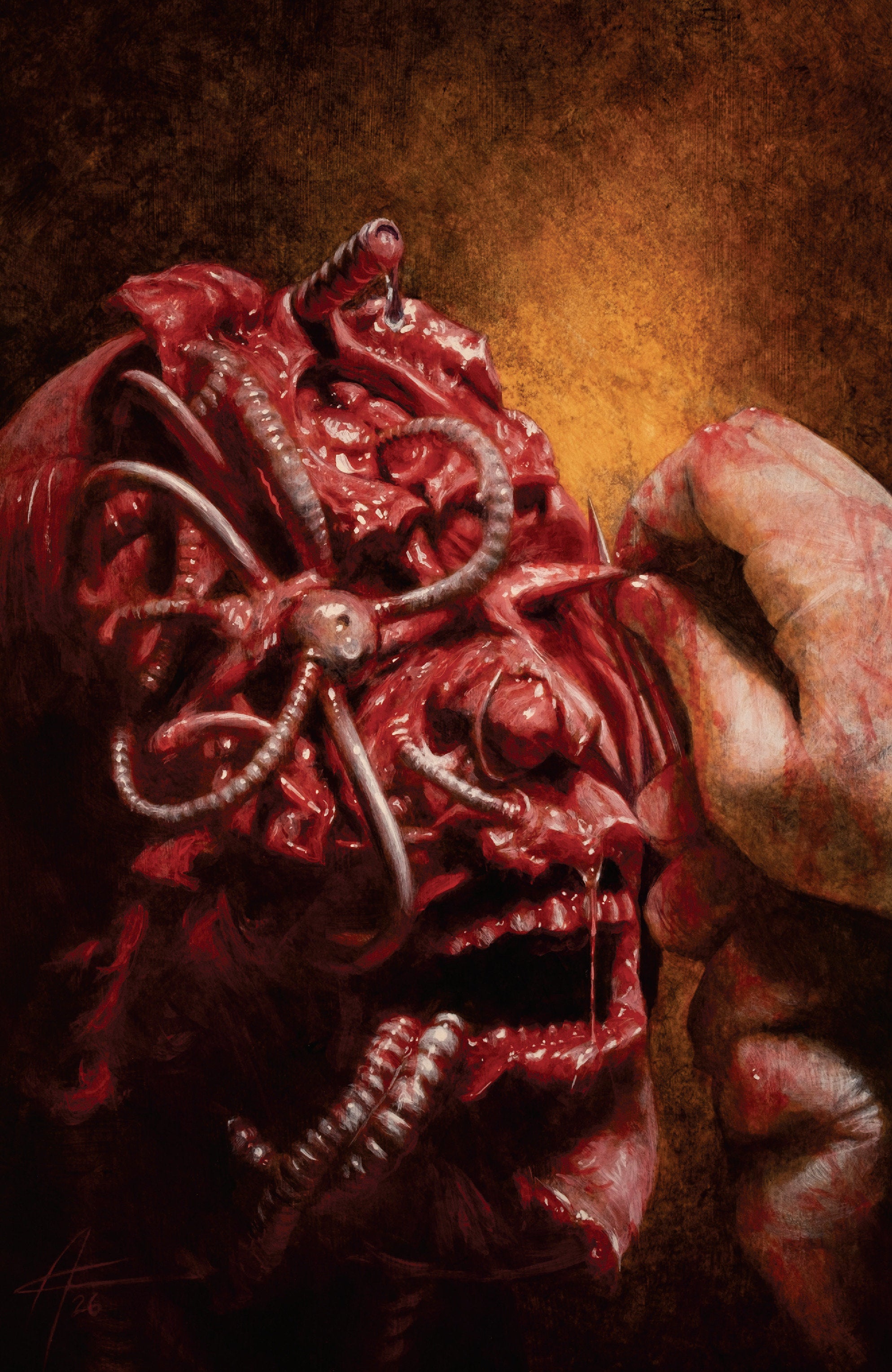 Hello Body Horror #1 1:10 E Variant Edition (Full Art, Campbell)