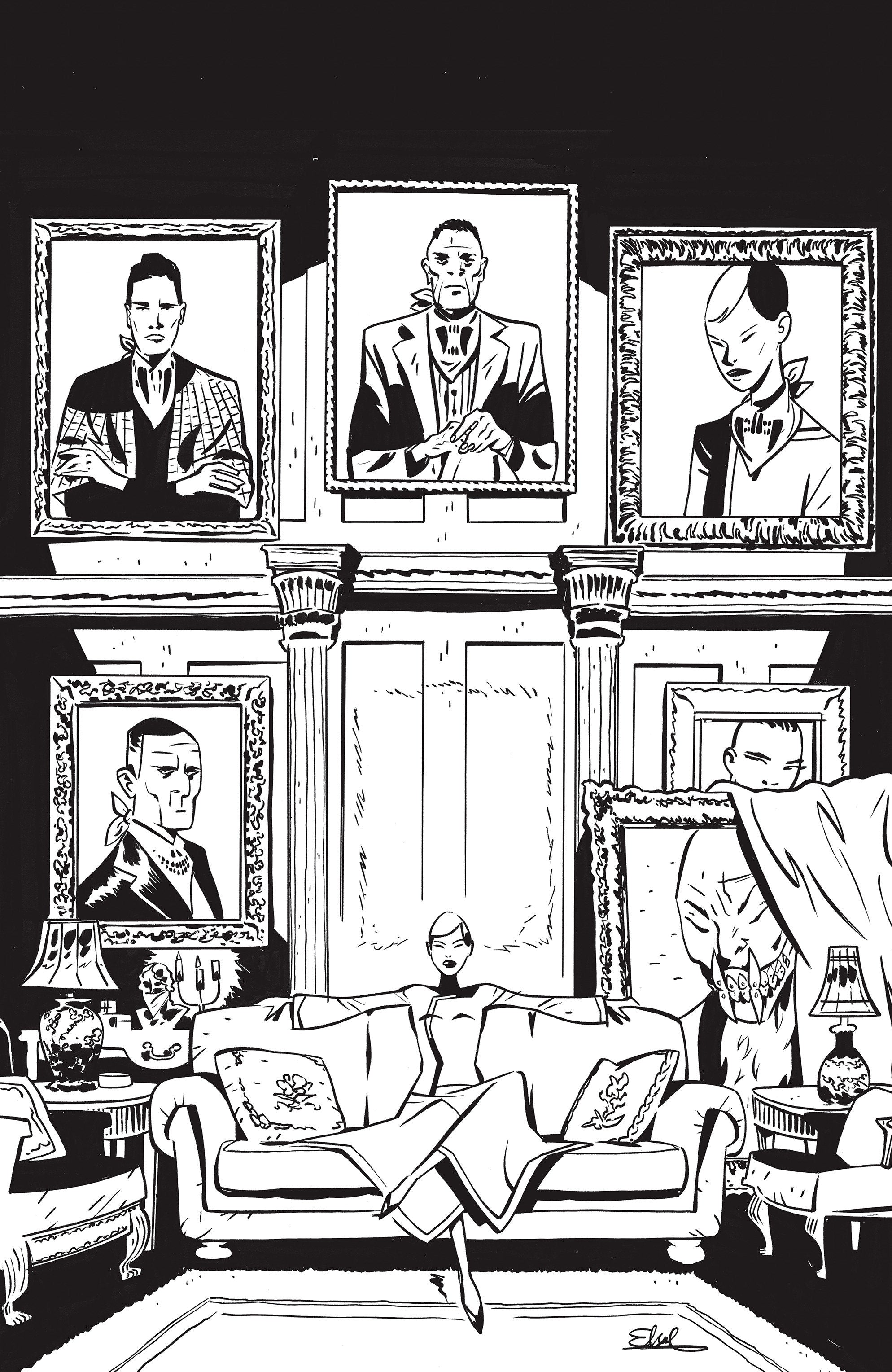 Fall Of The House Of Slaughter #1 1:10 D Variant Edition (Full Art, Charretier)