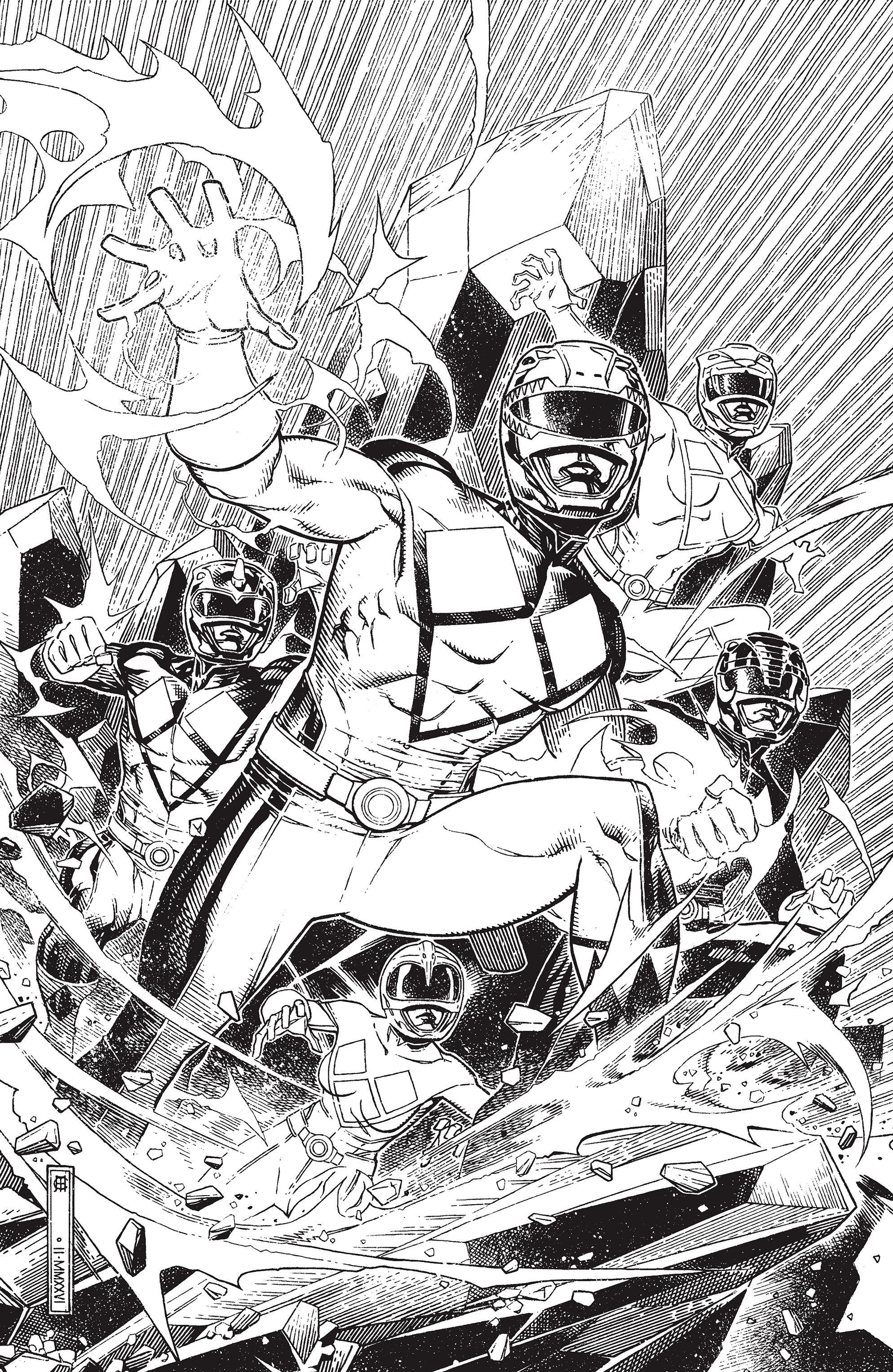 Mighty Morphin Power Rangers (2026) #1 1:50 I Variant Edition Variant (Full Art, Cheung)