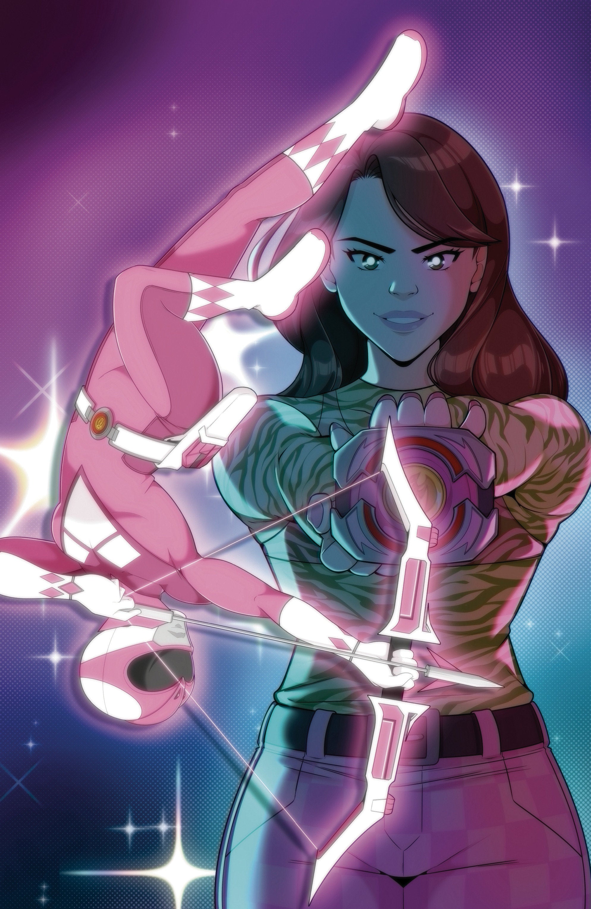 Mighty Morphin Power Rangers (2026) #3 1:20 G Variant Edition Variant (Full Art, Kirkland)