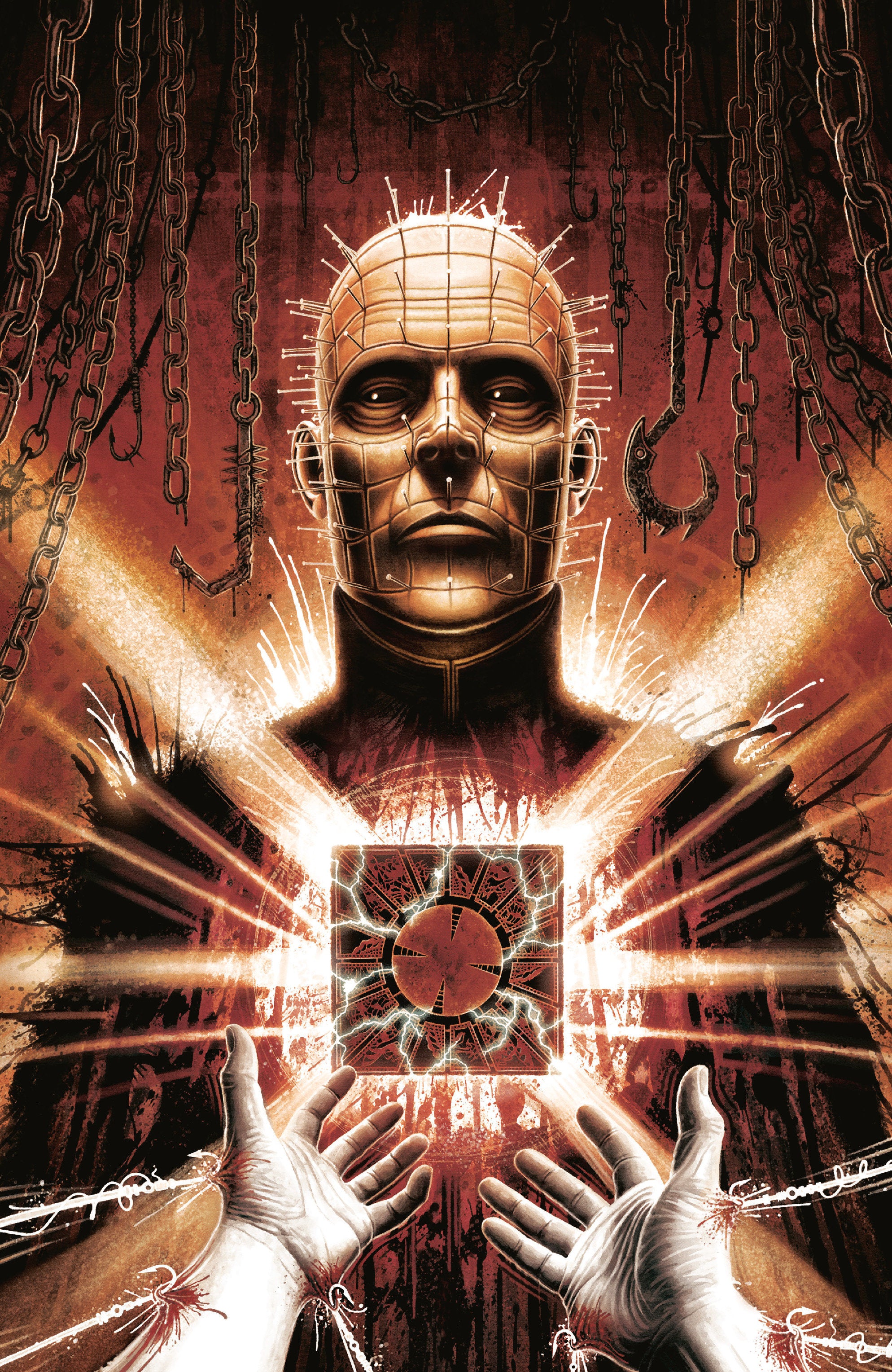 Hellraiser: Resurrections   New Wounds #1 F Unlimited Variant (Full Art, Simpson)