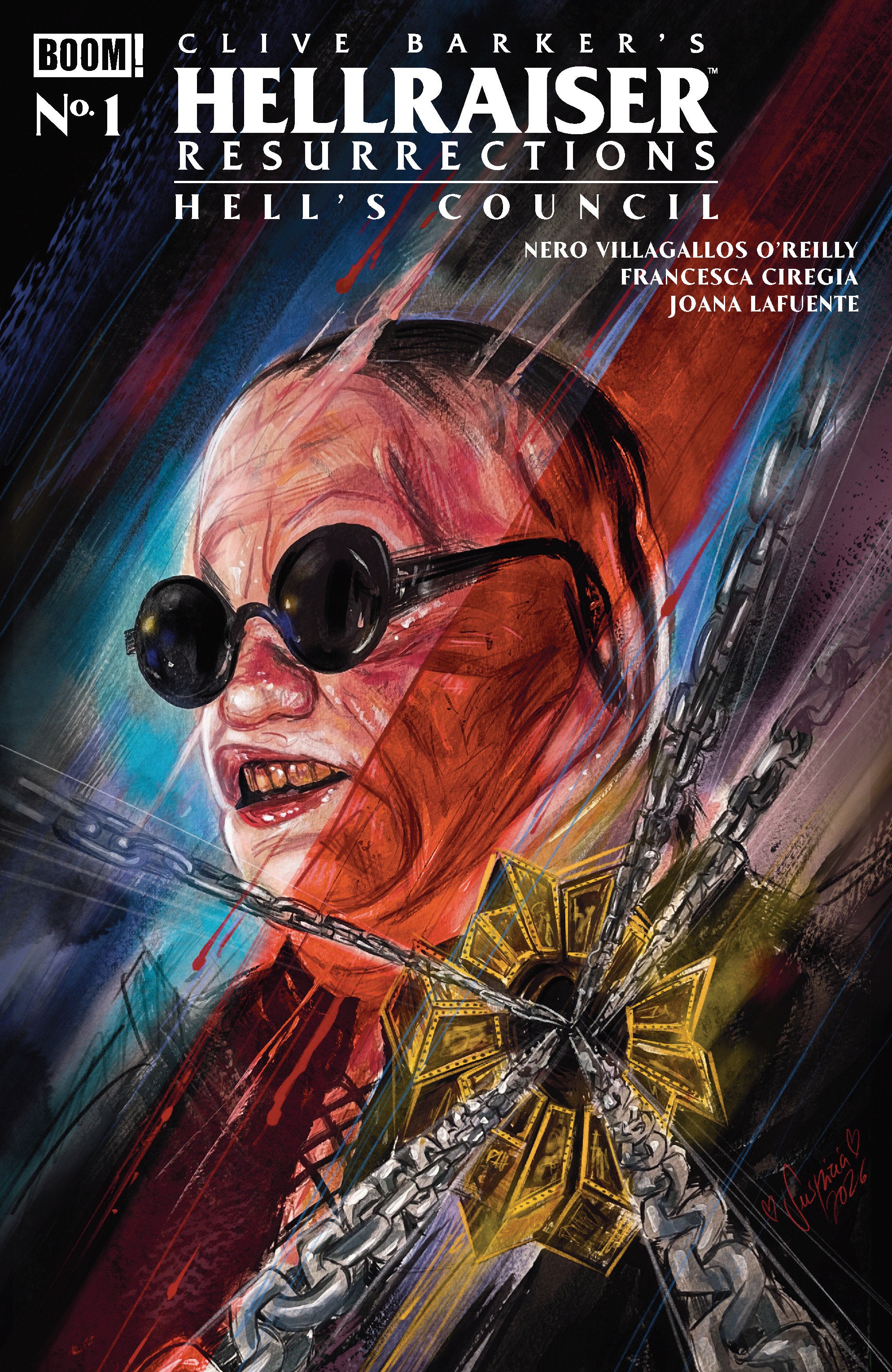 Hellraiser: Resurrections   Hell's Council #1 A Main (Dressed, Vilchez)