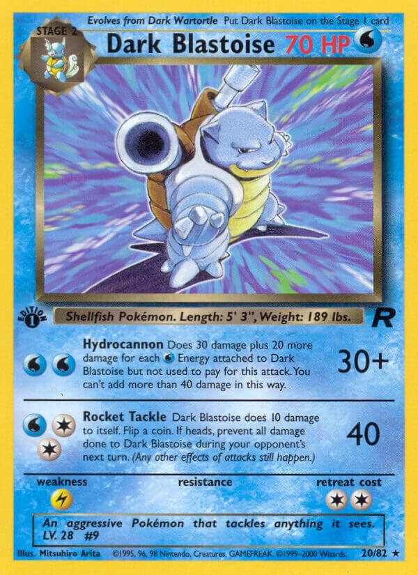 Dark Blastoise - Water