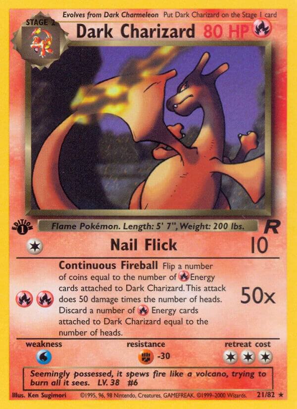 Dark Charizard - Fire